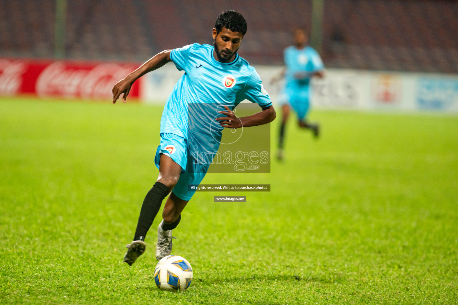 Club Valencia vs United Victory in the President's Cup 2021/2022 held in Male', Maldives on 19 December 2021