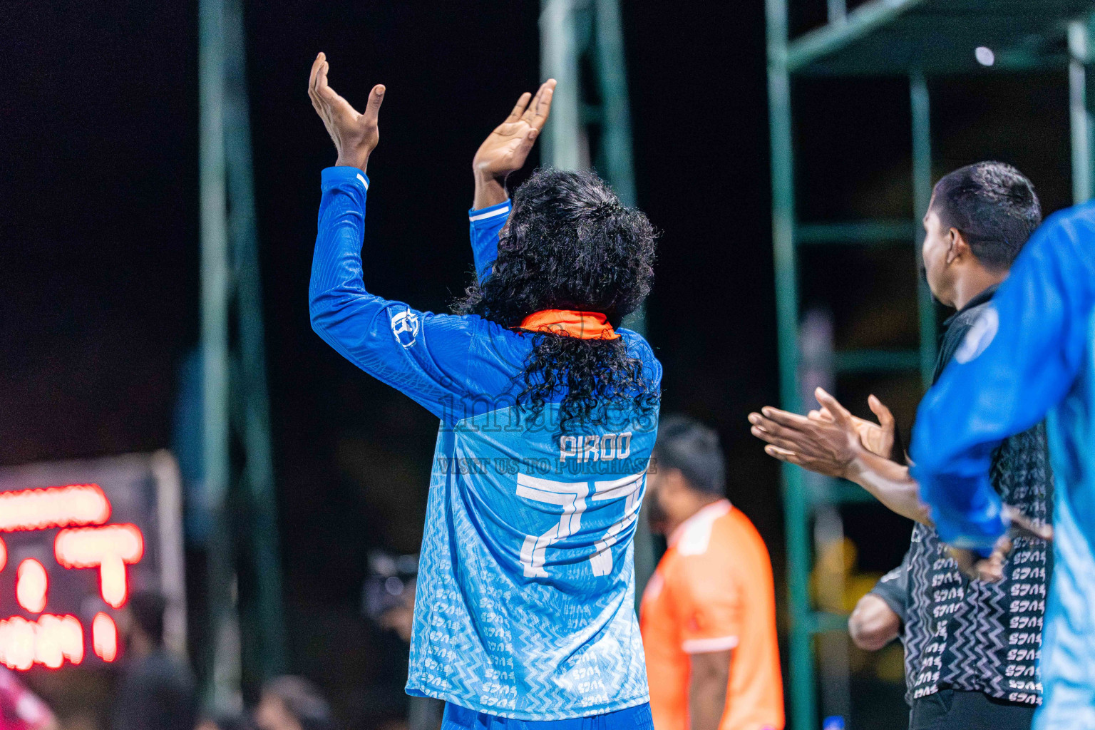 Goalhians VS Foemathi in Day 4 - Fonadhoo Youth Futsal Challenge 2025 held in Fonadhoo Futsal Stadium, L. Fonadhoo, Maldives on Wednesday, 29th October 2025 Photos: Arif Rasheed / images.mv