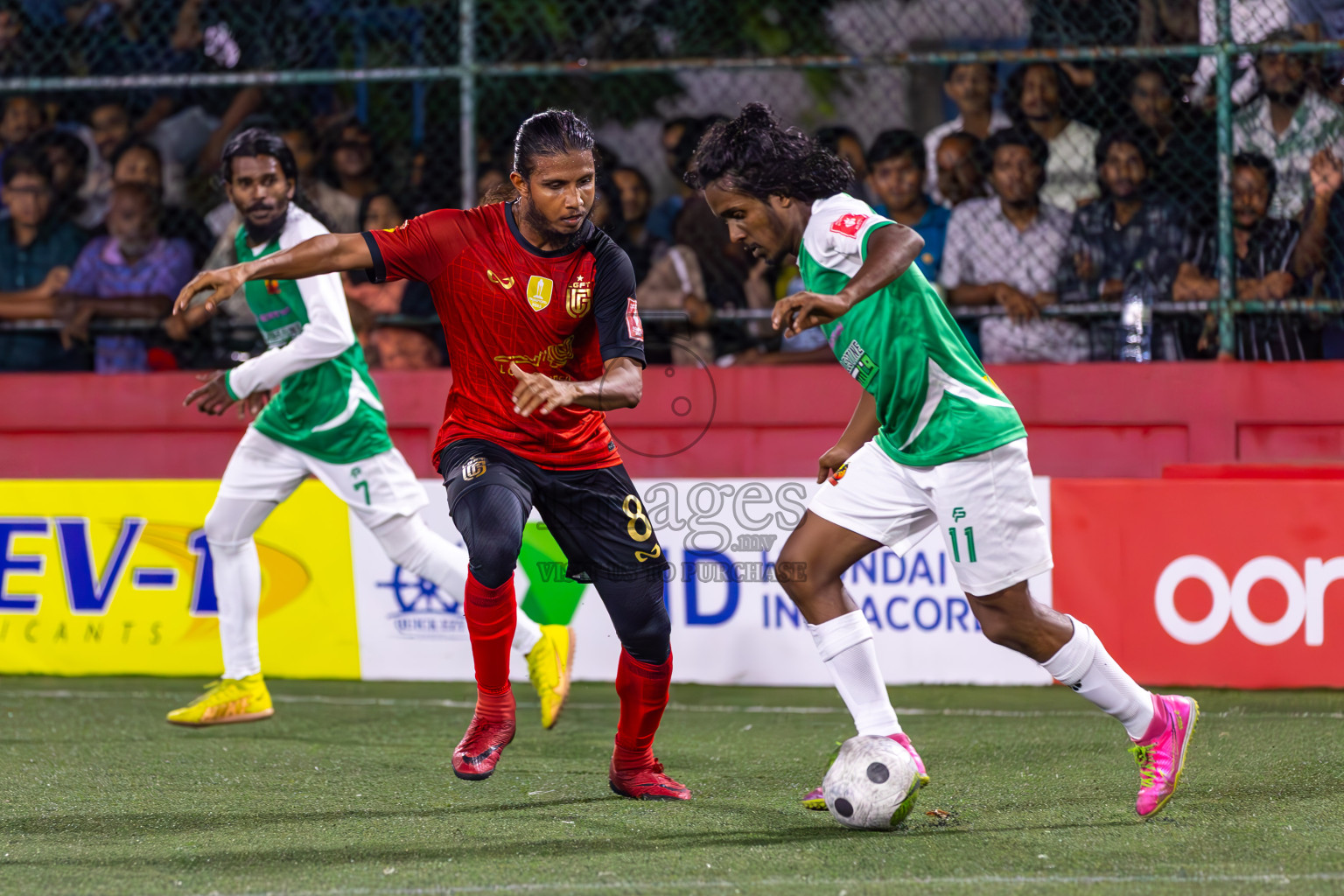 L Gan L Kalaidhoo in Day 12 of Golden Futsal Challenge 2024 was held on Friday, 26th January 2024, in Hulhumale', Maldives
Photos: Ismail Thoriq / images.mv