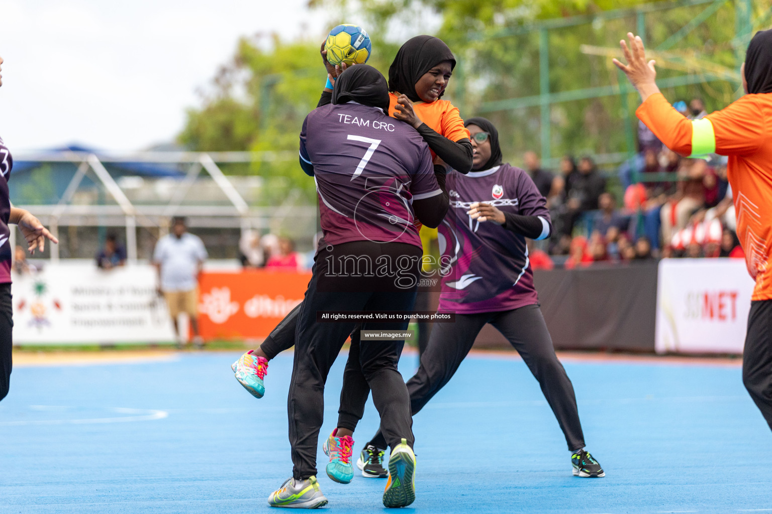 Day 5 of 7th Inter-Office/Company Handball Tournament 2023, held in Handball ground, Male', Maldives on Tuesday, 19th September 2023 Photos: Nausham Waheed/ Images.mv