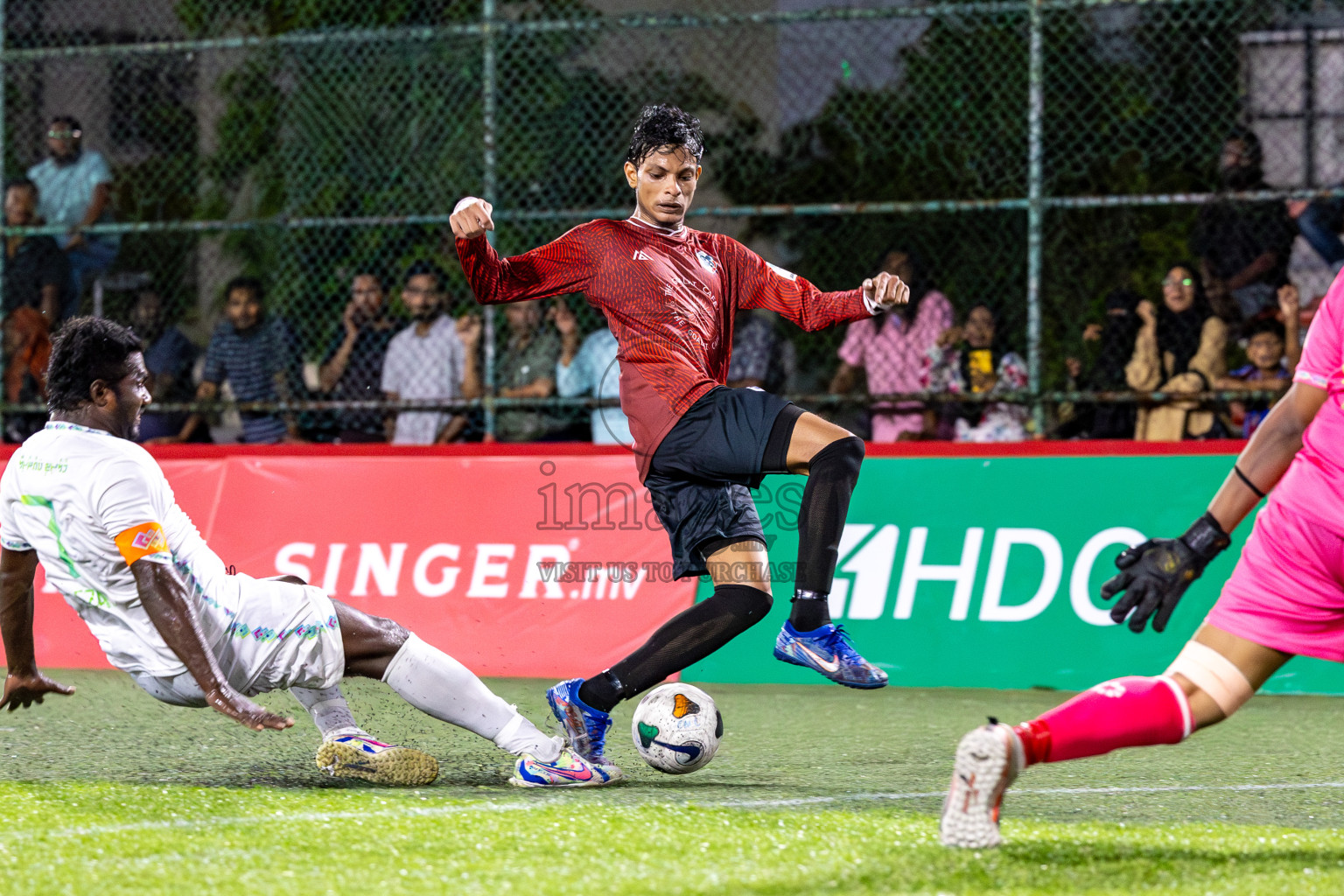 CLUB 220 vs TEAM MCC in Club Maldives Classic 2024 held in Rehendi Futsal Ground, Hulhumale', Maldives on Sunday, 15th September 2024. Photos: Mohamed Mahfooz Moosa / images.mv