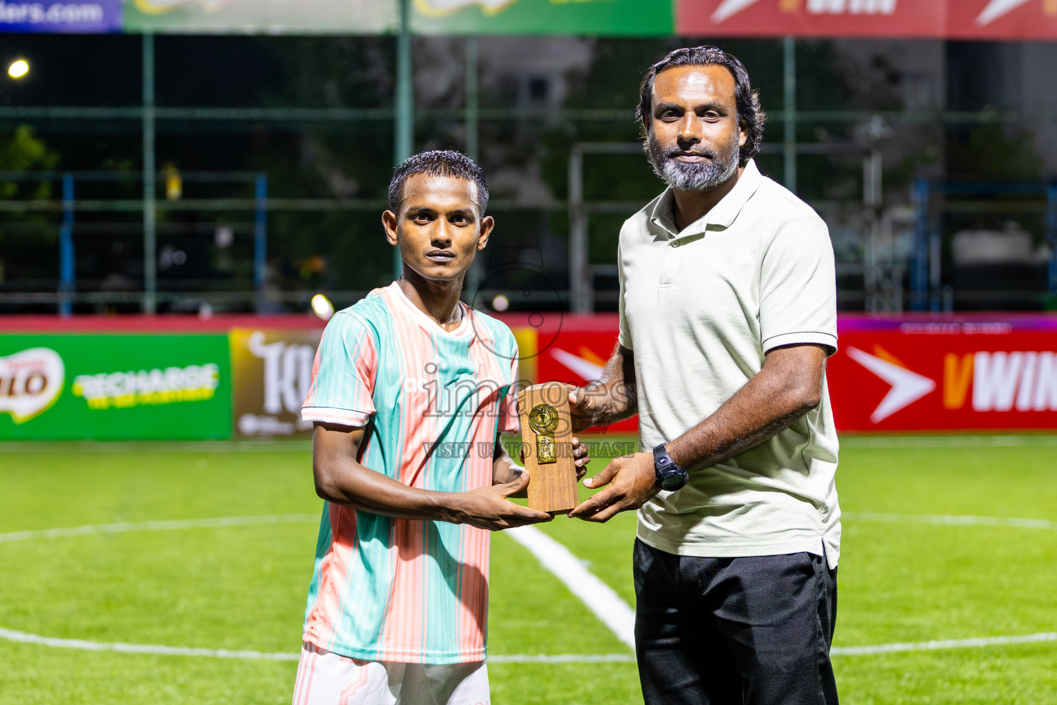 Road Recreation Club vs Joali Maldives in Day 1 of Kings Cup of Club Maldives Cup 2025 held in Rehendi Futsal Ground, Hulhumale', Maldives on Saturday, 30th August 2025. Photos: Yasna Ahmed / images.mv