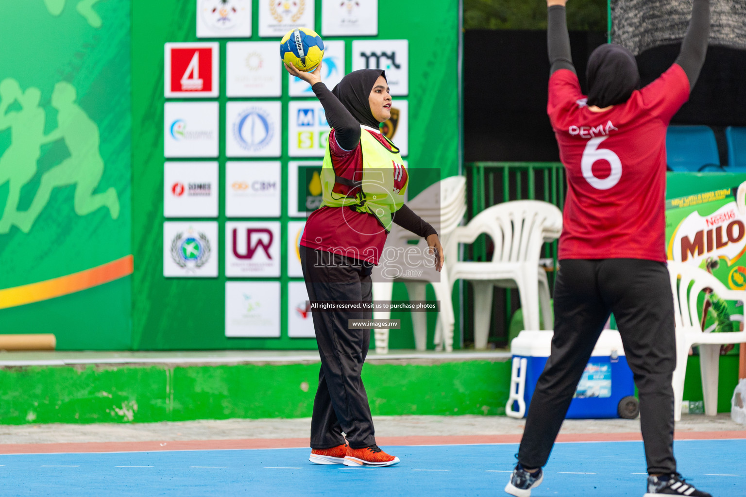 Day 1 of 7th Inter-Office/Company Handball Tournament 2023, held in Handball ground, Male', Maldives on Friday, 16th September 2023 Photos: Nausham Waheed/ Images.mv