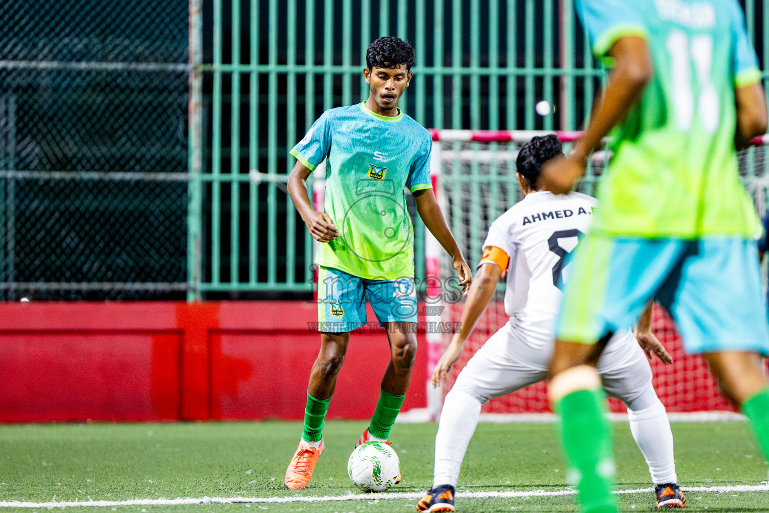 Silver Sands vs Club WAMCO in Day 14 of Office League 2025 was held on Tuesday, 29th April 2025 in Hulhumale', Maldives. Photos: Nausham Waheed / images.mv