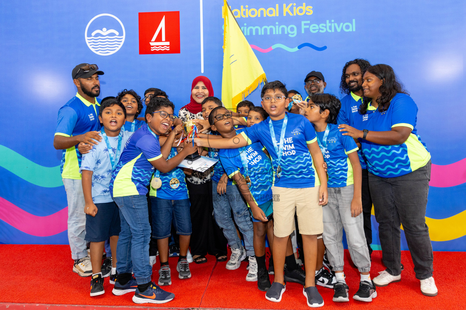 Closing of BML 5th National Swimming Kids Festival 2024 held in Hulhumale', Maldives on Saturday, 23rd November 2024.
Photos: Ismail Thoriq / images.mv