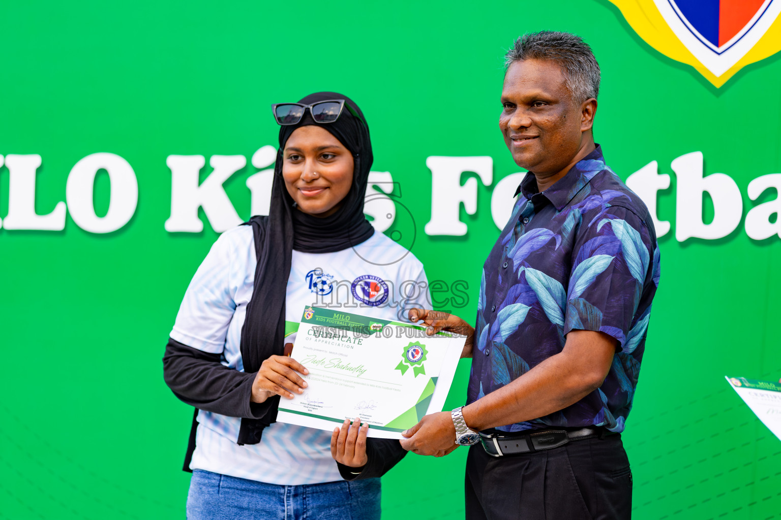 Day 2 of MILO Kids Football Fiesta was held at National Stadium in Male', Maldives on Saturday, 24th February 2024.