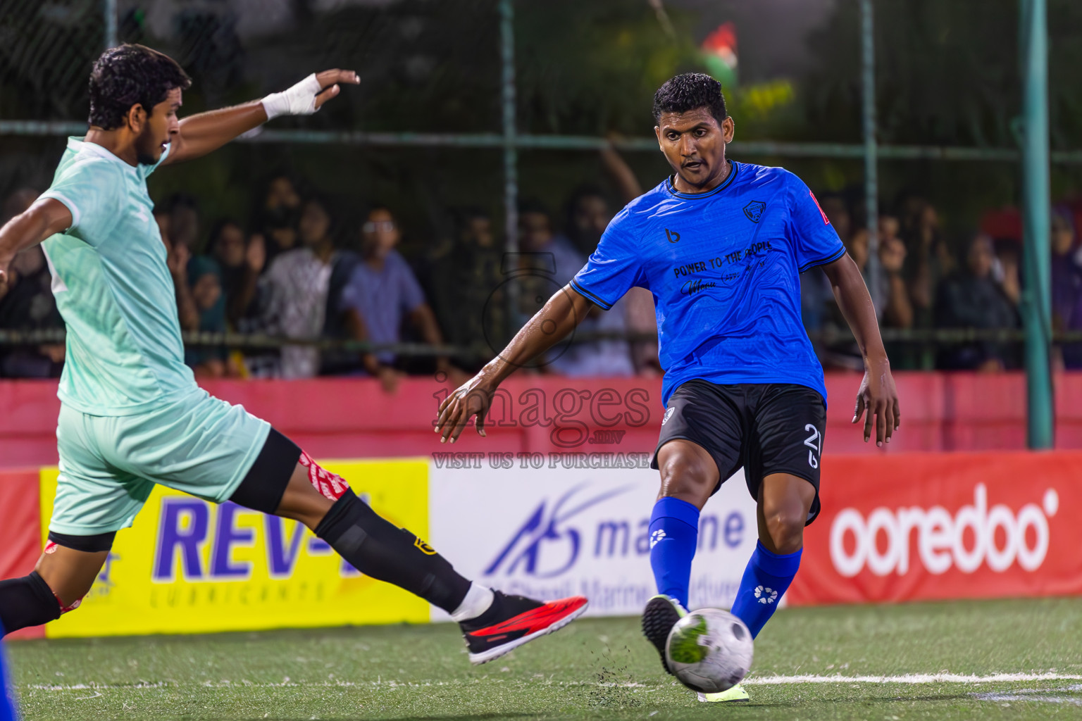 B Kendhoo vs B Thulhaadhoo in Day 21 of Golden Futsal Challenge 2024 was held on Sunday , 4th February 2024 in Hulhumale', Maldives
Photos: Ismail Thoriq / images.mv