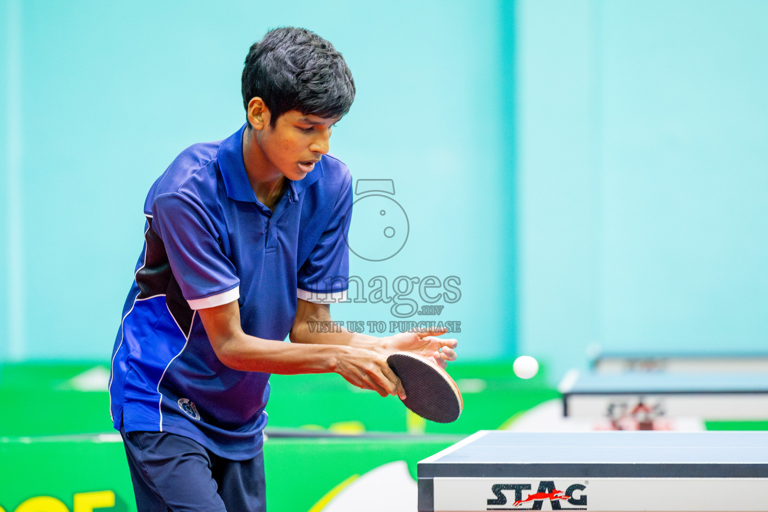 Day 5 of Interschool Table Tennis Tournament 2025 held at Male' TT Hall, Male', Maldives on Monday, 19th May 2025.
Photos By: Ismail Thoriq / images.mv