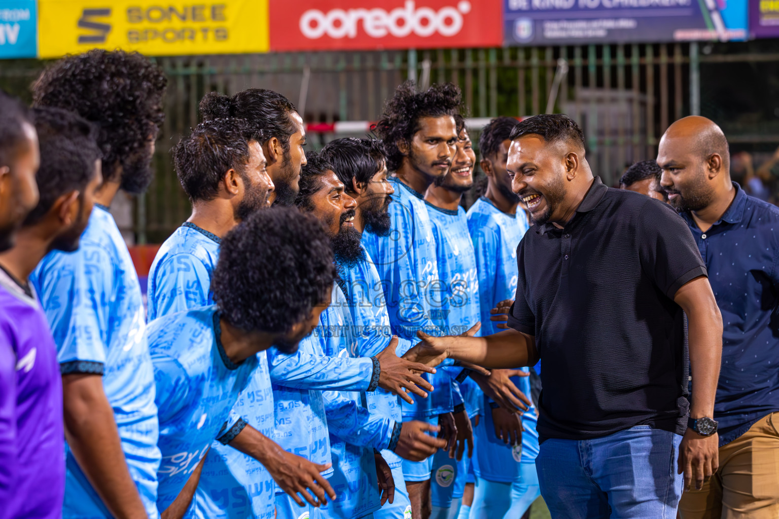 GA Villingili vs GA Kolamaafushi in Day 10 of Golden Futsal Challenge 2024 was held on Tuesday, 23rd January 2024, in Hulhumale', Maldives
Photos: Ismail Thoriq / images.mv