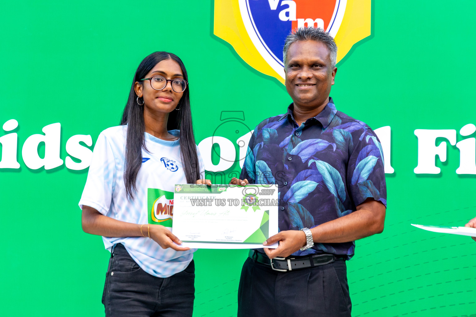 Day 2 of MILO Kids Football Fiesta was held at National Stadium in Male', Maldives on Saturday, 24th February 2024.