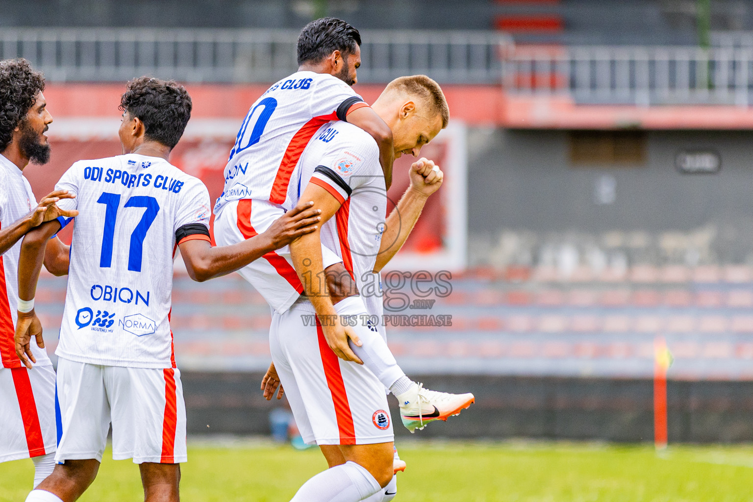 Club Valencia vs Odi Sports Club in Dhivehi Premier League 2025/26 held in National Football Stadium, Male', Maldives on Friday, 26th September 2025. Photos: Areef Adam / Images.mv