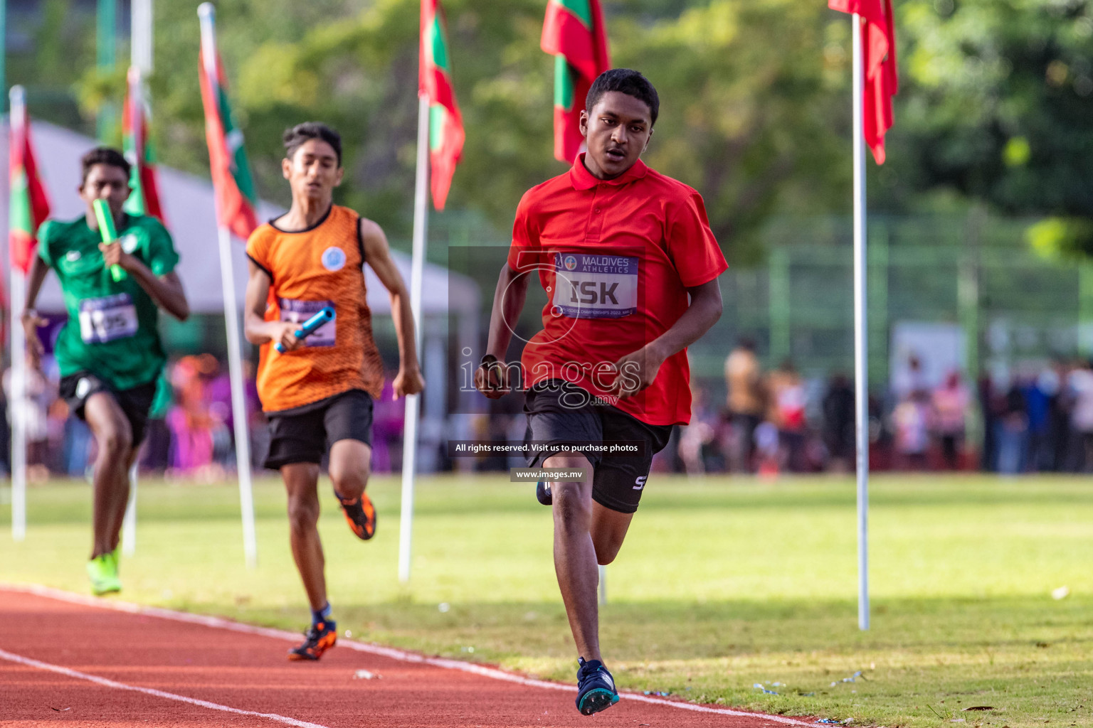 Day 3 of Inter-School Athletics Championship held in Male', Maldives on 25th May 2022. Photos by: Nausham Waheed / images.mv