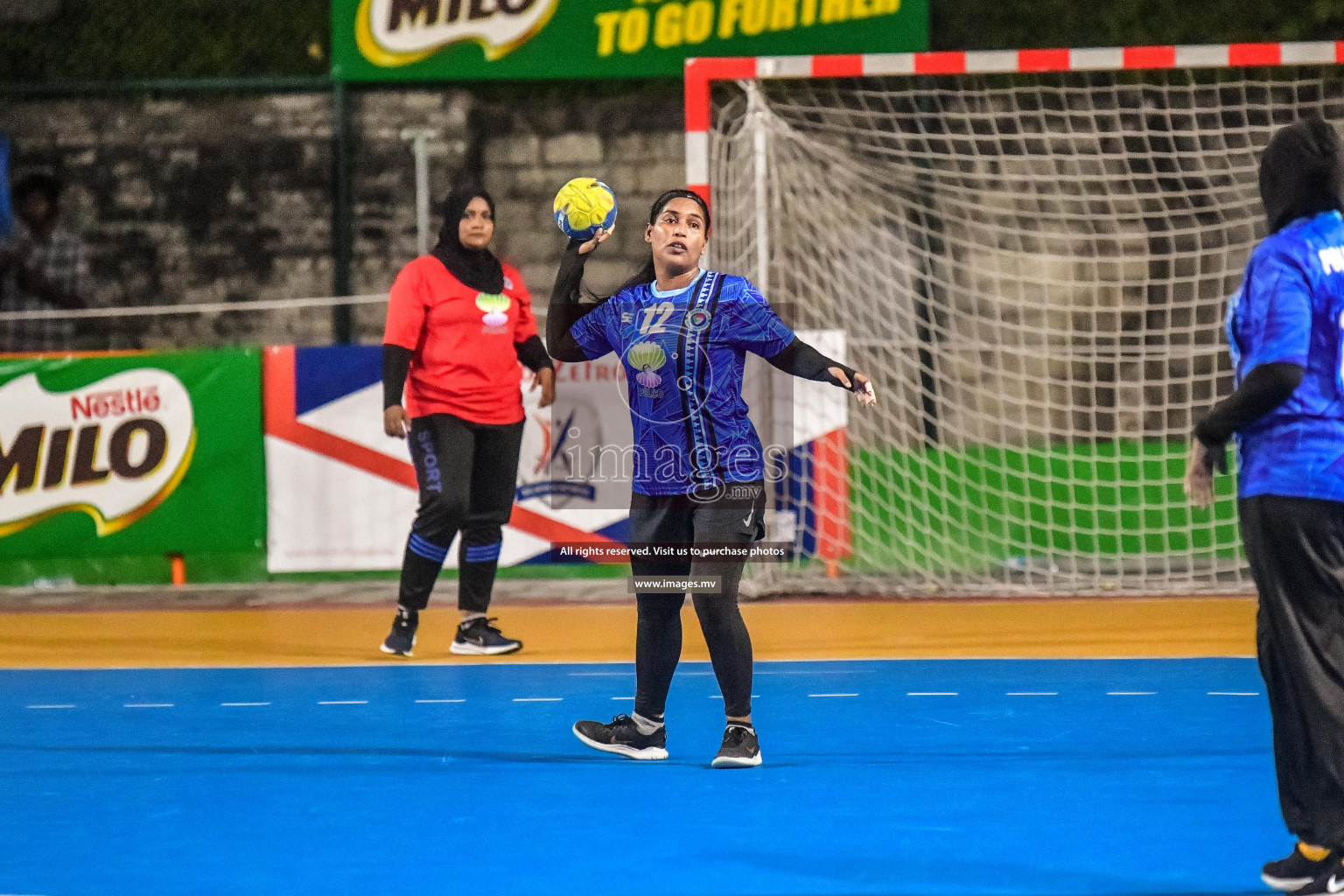 Day 16 of Milo 6th Inter Office Handball Tournament 2022 - Photos by Nausham Waheed