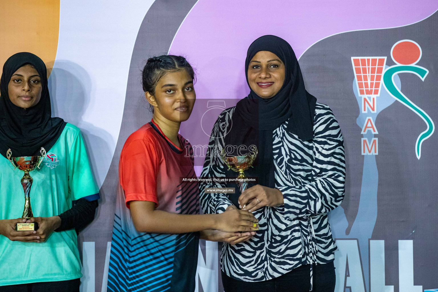 Day 6 of 20th Milo National Netball Tournament 2023, held in Synthetic Netball Court, Male', Maldives on 4th June 2023 Photos: Nausham Waheed/ Images.mv