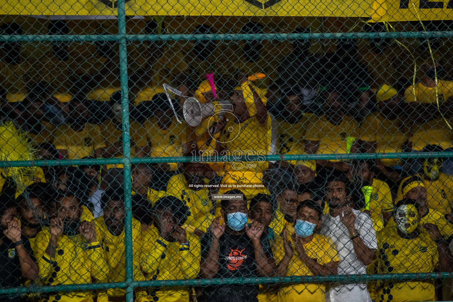 RRC Vs FSM in the Semi Finals of Club Maldives 2021 held in Hulhumale, Maldives on 19 December 2021. Photos: Ismail Thoriq / images.mv