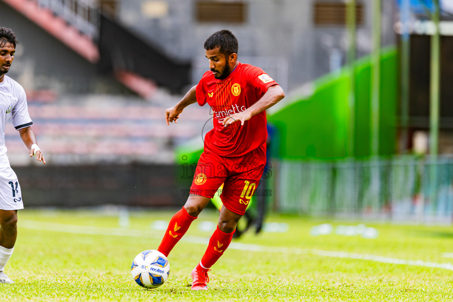 Club Green Streets vs Victory Sports Club in Dhivehi Premier League 2025/26 held in National Football Stadium, Male', Maldives on Thursday, 25th September 2025. Photos: Areef Adam / Images.mv