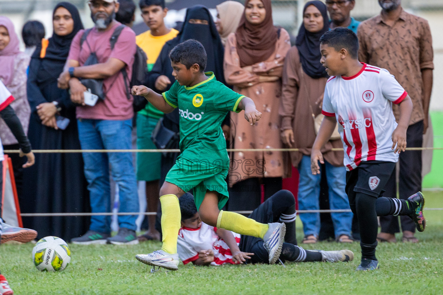 Day 1 of MILO Kids 7s Weekend 2024 held in Male, Maldives on Thursday, 17th October 2024. Photos: Shuu / images.mv