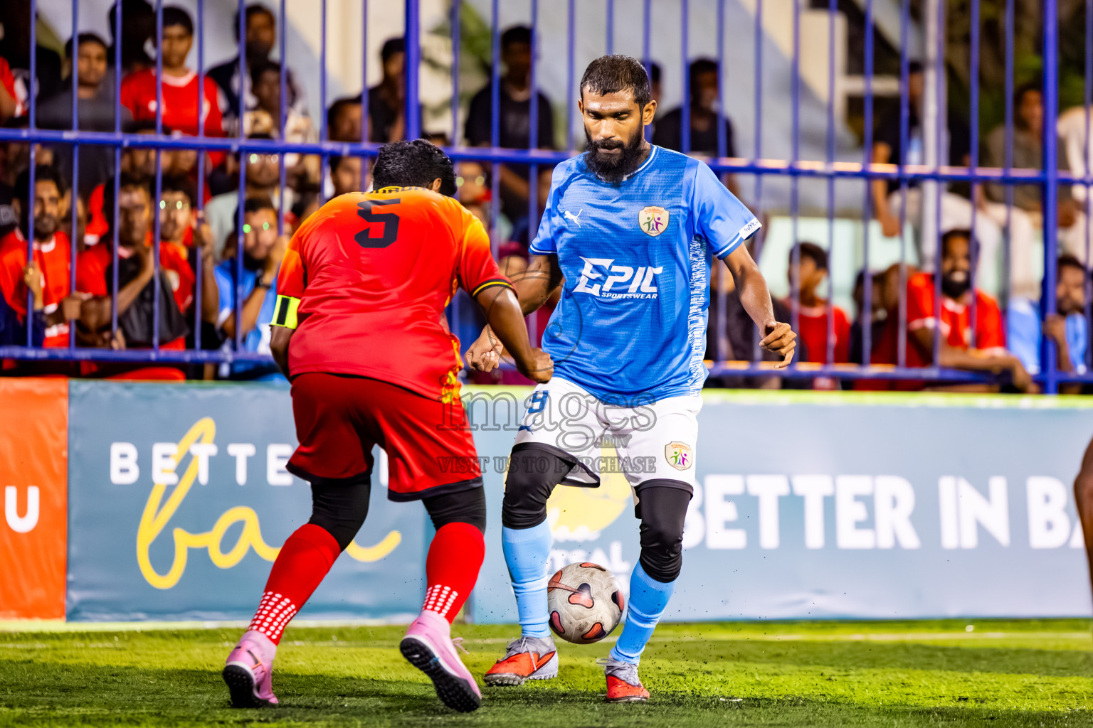 Kudarikilu vs Thulhaadhoo in Day 6 of Better in Baa Futsal Fiesta 2025 Men's division held in B. Eydhafushi, Maldives on Monday, 10th November 2025. Photos: Nausham Waheed / images.mv