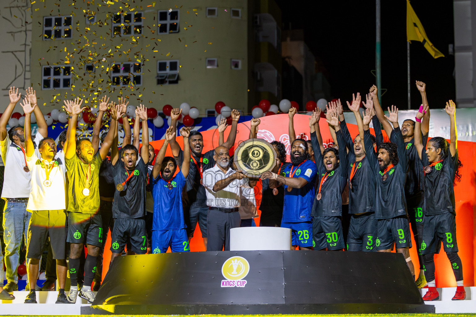 Road Recreation Club vs Club Combination SC Eydhafushi in Kings Cup Final of Club Maldives 2025 was held in Rehendhi Futsal Ground, Hulhumale', Maldives on Tuesday, 9th September 2025. Photos: Ismail Thoriq / images.mv
