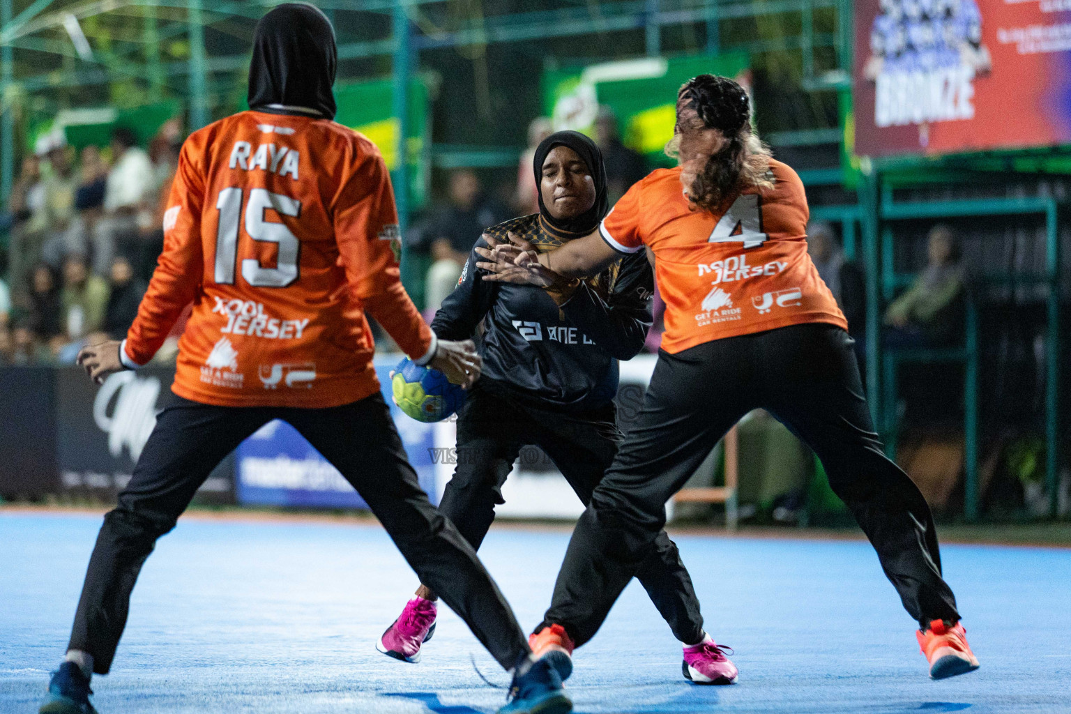 Day 16 of 10th National Handball Tournament 2023, held in Handball ground, Male', Maldives on Wednesday, 13th December 2023 Photos: Nausham Waheed/ Images.mv