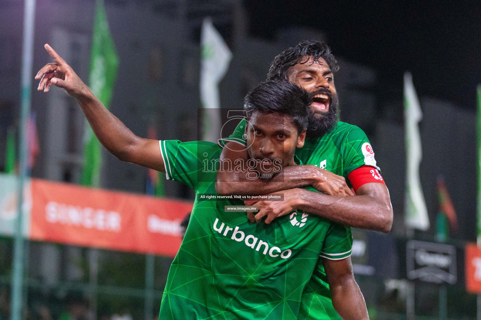 URBANCO vs WAMCO in Quarter Final of Club Maldives Cup 2023 held in Hulhumale, Maldives, on Saturday, 12th August 2023
Photos: Ismail Thoriq / images.mv