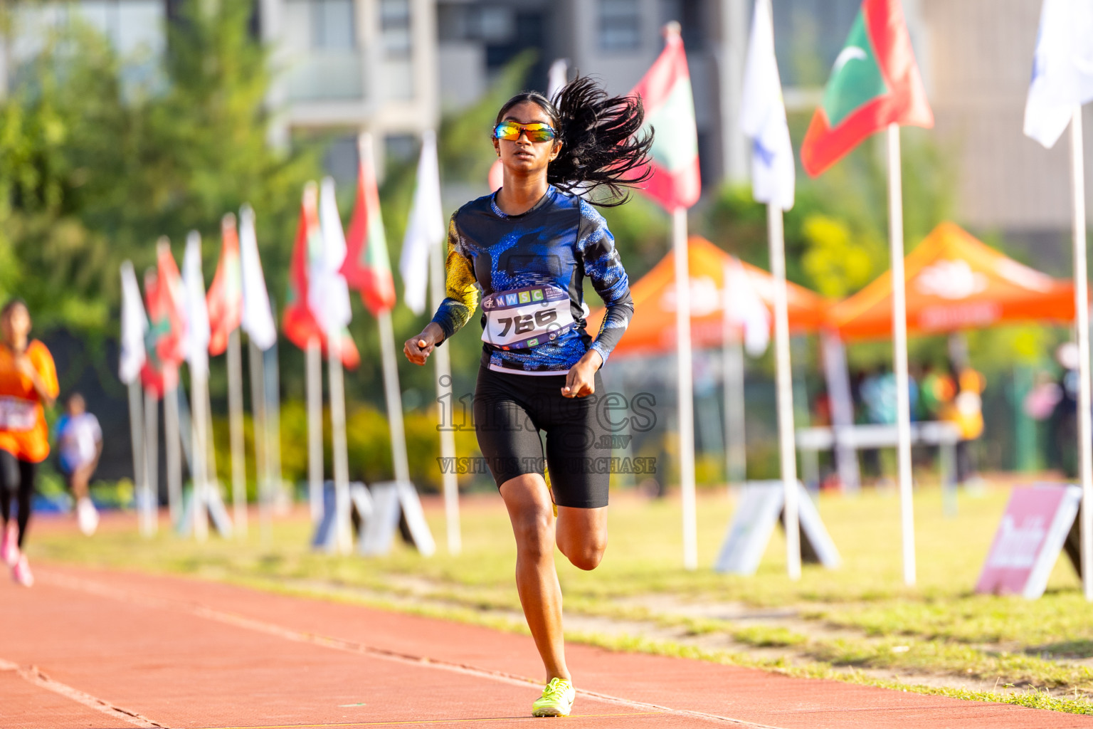 Day 4 of MWSC Interschool Athletics Championships 2024 held in Hulhumale Running Track, Hulhumale, Maldives on Tuesday, 12th November 2024. Photos by: Raaif Yoosuf / Images.mv