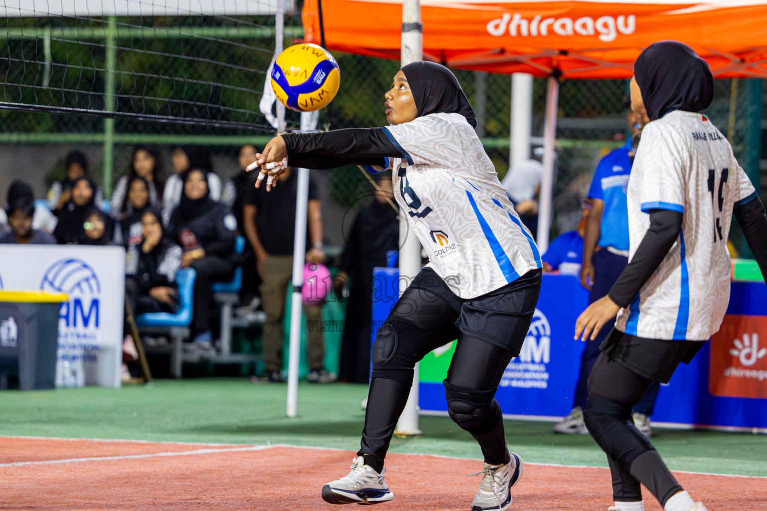 Raajje Volley Club vs Club Rising Star Academy in Milo National Junior Volleyball Championship 2025 Day 4 was held on Tuesday, 25th November 2025 at Ekuveni Turf Court Male', Maldives. Photos: Nausham Waheed / images.mv