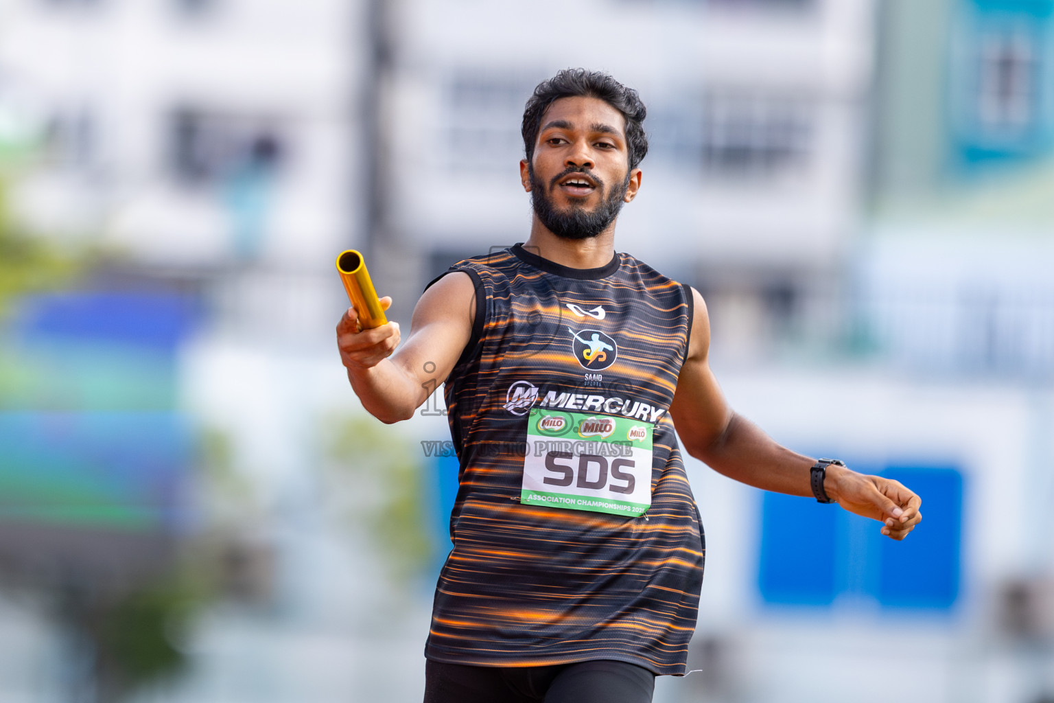 Day 3 of 12th Milo Association Championships was held in Ekuveni Track at Male', Maldives on Saturday, 26th April 2025. Photos: Ismail Thoriq / images.mv