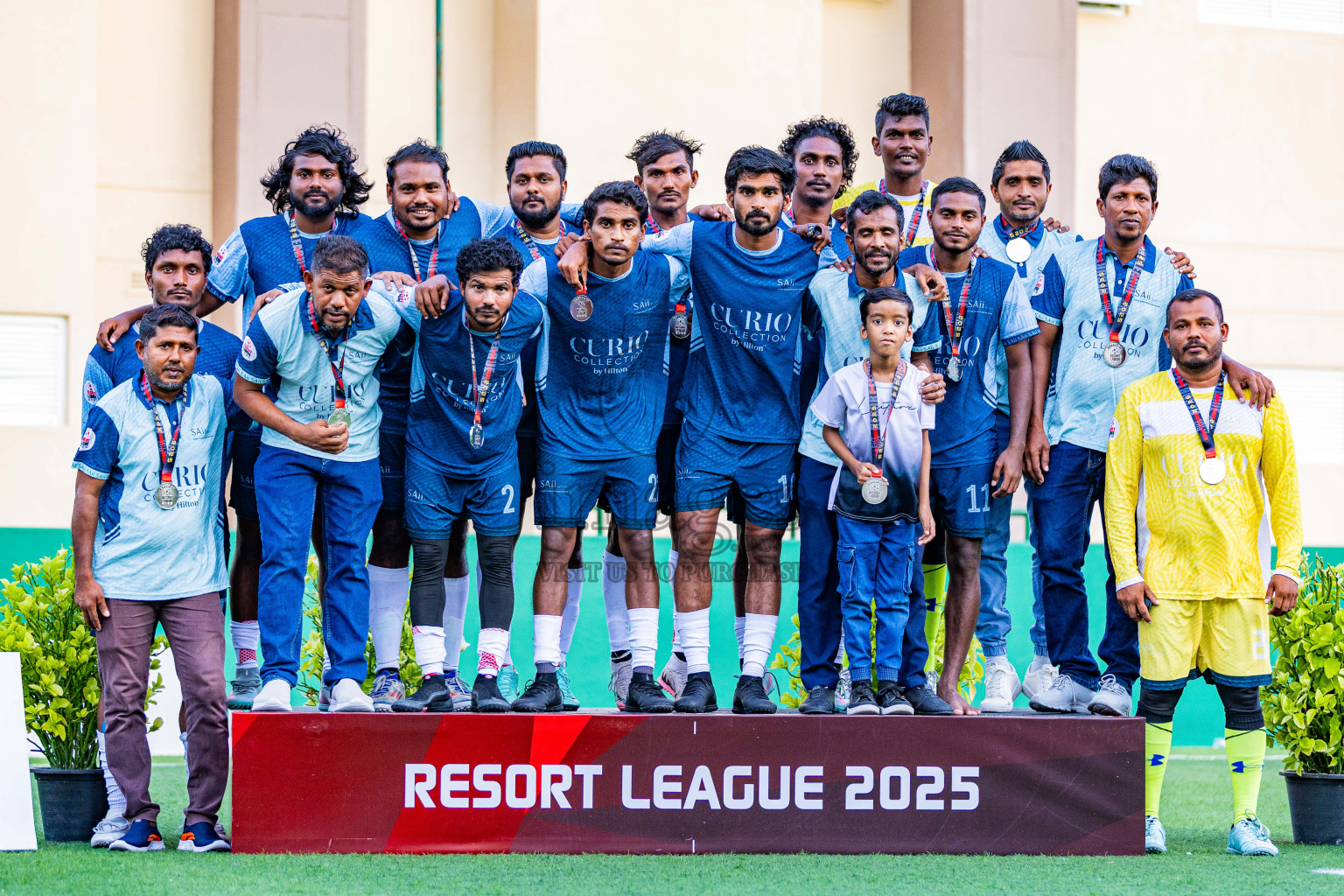 Waldorf Astoria vs SAII Lagoon in Finals of Resort League 2025 (South Male Zone) was held on Sunday, 19th October 2025 in Crossroads's Maldives, Photos: Areef Adam / images.mv