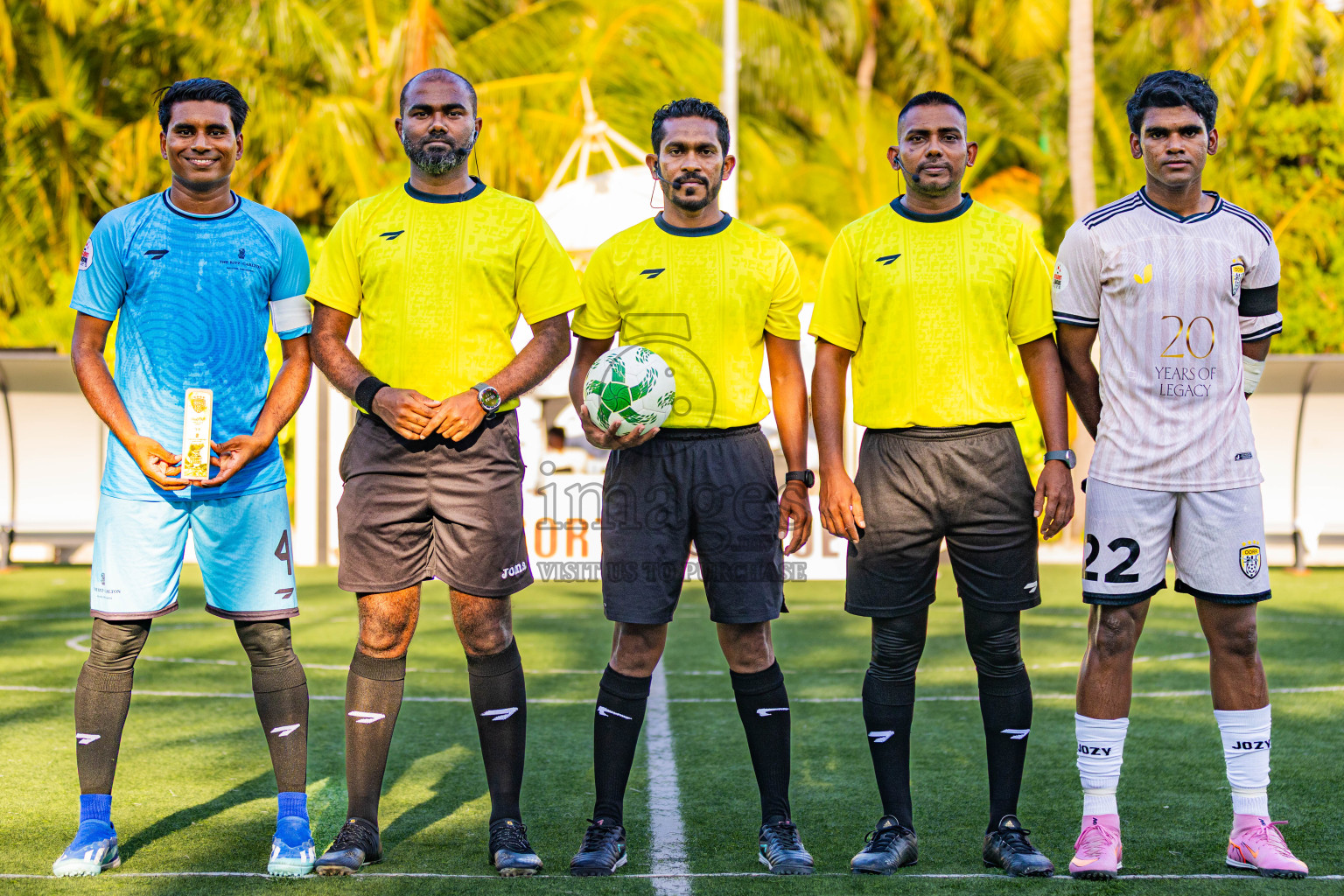 The Ritz Carlton vs One&Only Reethi Rah in Resort League 2025 (North Male Zone) day 17 was held on Friday, 19th September 2025 in One And Only Reethi Rah Maldives Resort, Photos: Areef Adam / images.mv