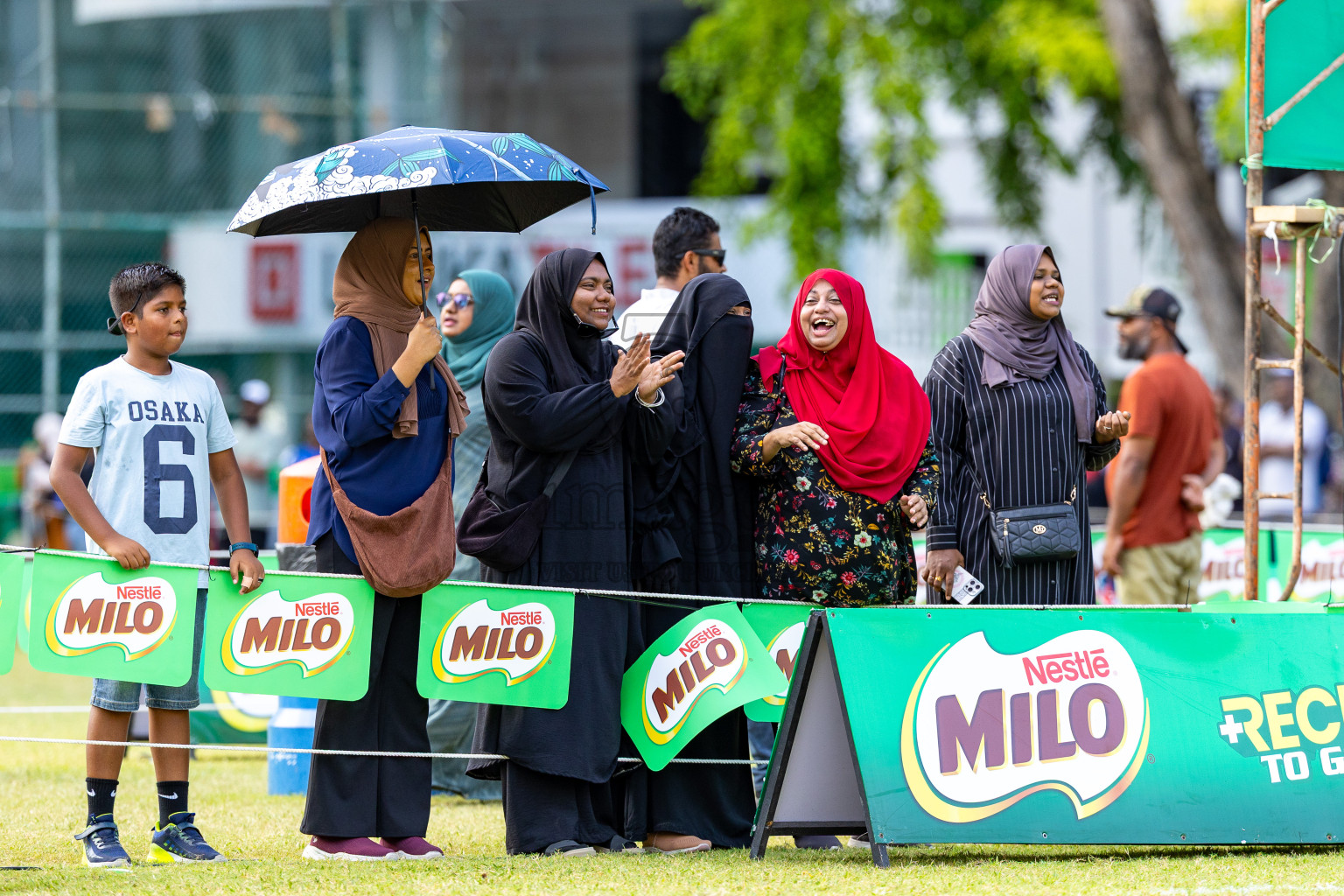 Day 2 of MILO SVAM Juniors 2025 (U-8) was held at Henveiru Stadium in Male', Maldives on Friday, 27th June 2025. Photos: Mohamed Mahfooz Moosa / images.mv