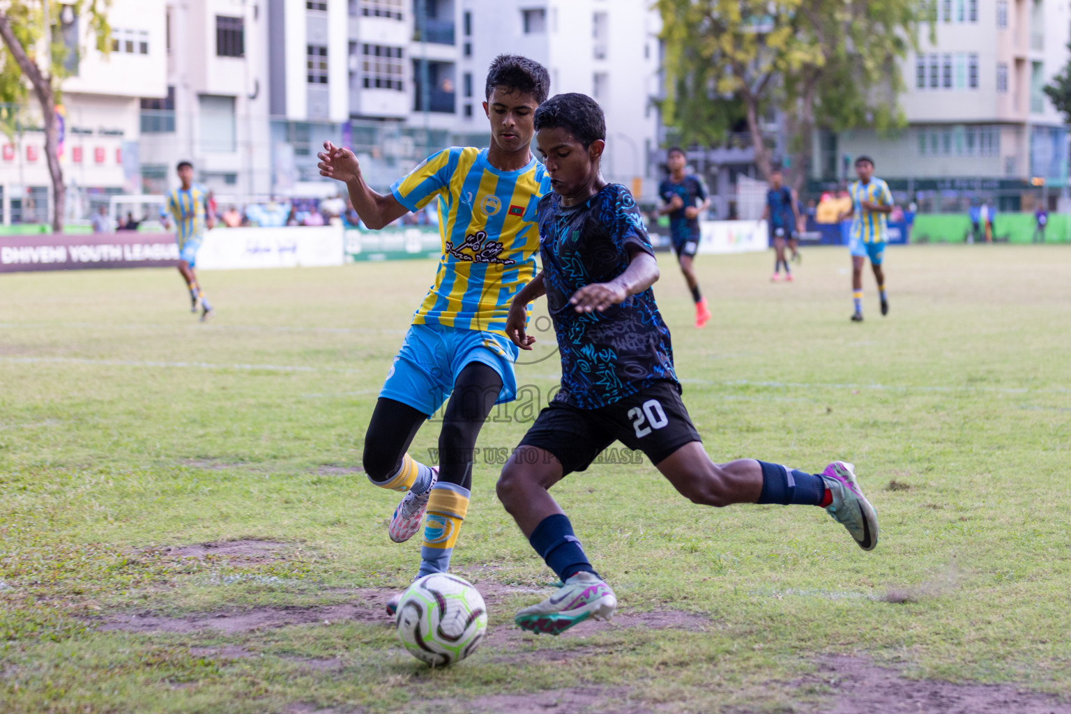 Club Valencia vs Super United Sports (U14) in Day 9 of Dhivehi Youth League 2024 held at Henveiru Stadium on Saturday, 14th December 2024. Photos: Mohamed Mahfooz Moosa / Images.mv