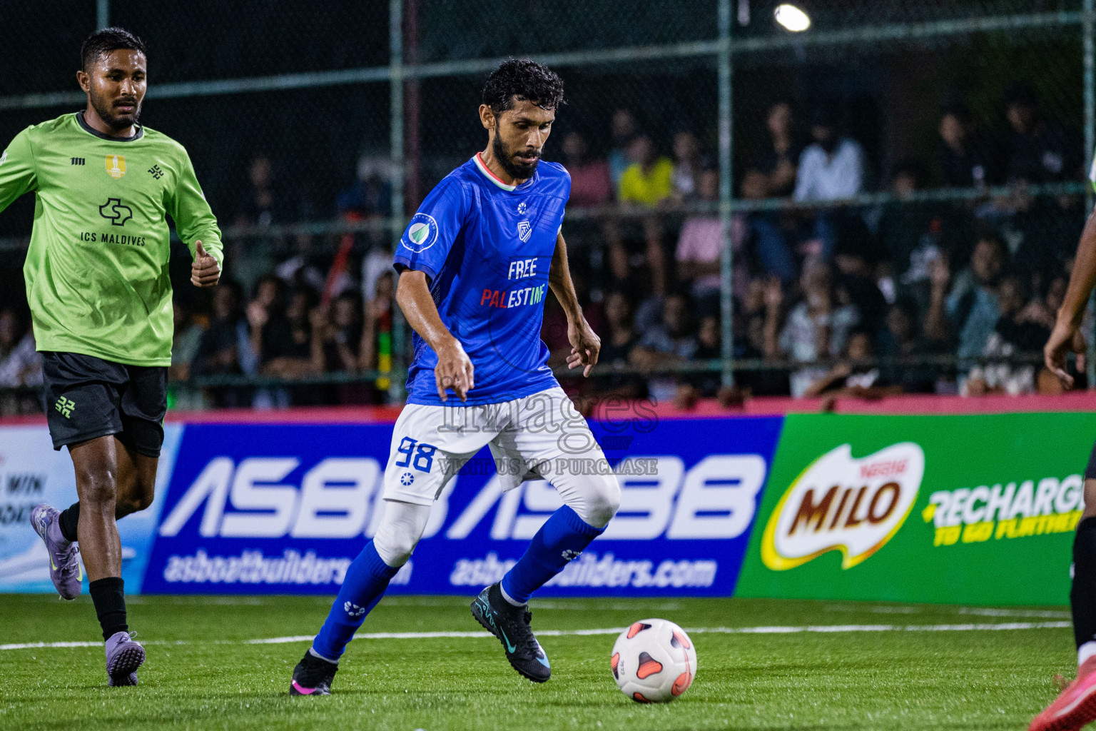 TEAM NAIVAADHOO vs TEAM KAASHIDHOO in Kings Cup of Club Maldives Cup 2025 held in Rehendi Futsal Ground, Hulhumale', Maldives on Wednesday, 3rd September 2025. Photos: Areef, Yasna / images.mv