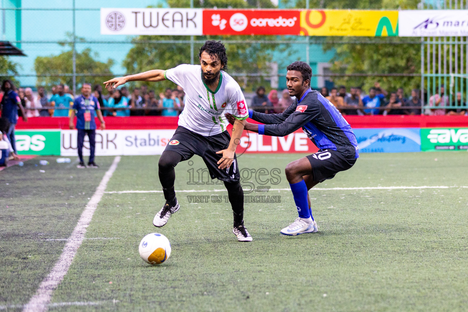 AA. Maalhos VS AA. Bodufolhudhoo in Day 7 of Golden Futsal Challenge 2025 was held on Saturday, 11th January 2025, in Hulhumale', Maldives 
Photos: Hassan Simah / images.mv