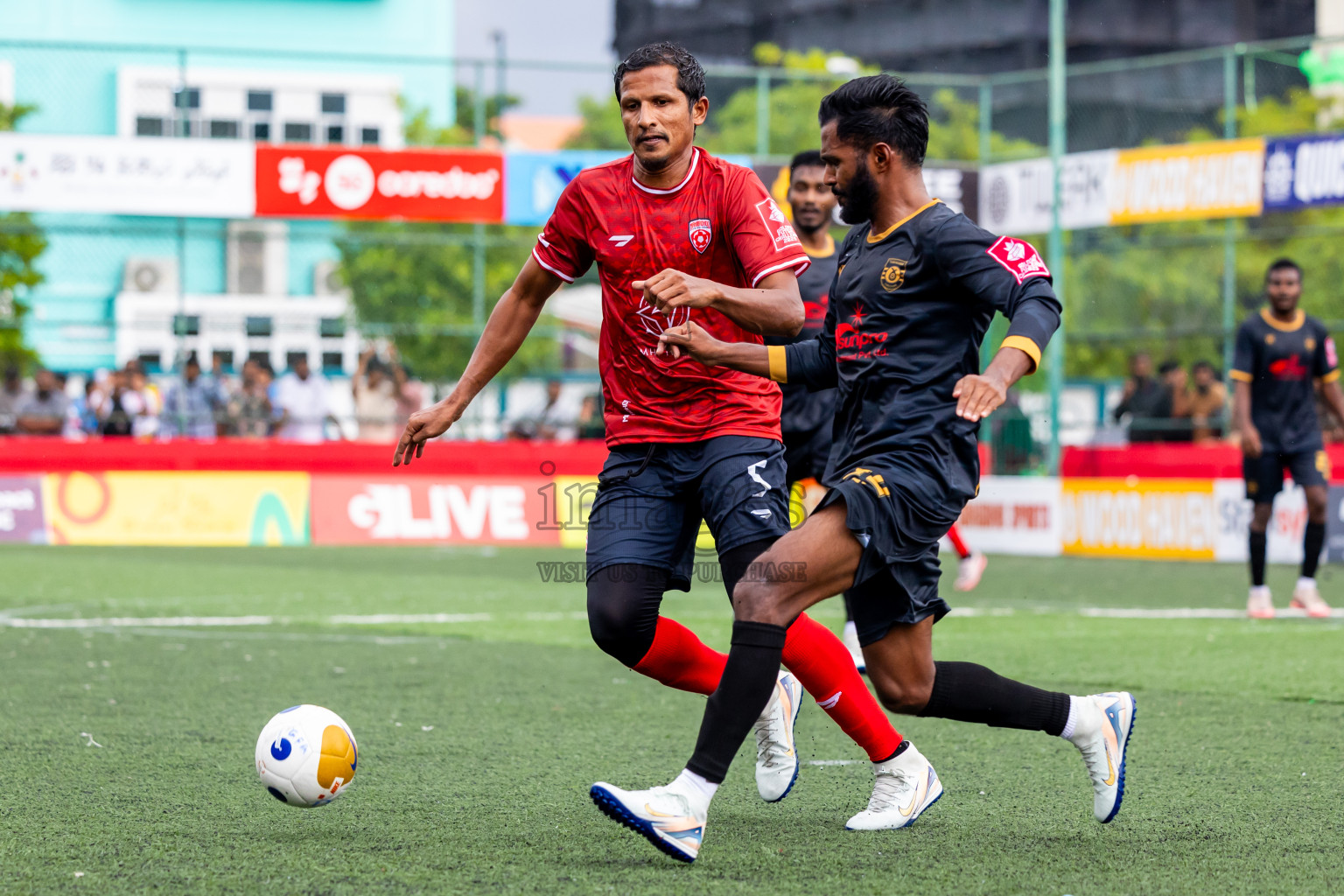 ADh Mandhoo vs ADh Mahibadhoo in Day 10 of Golden Futsal Challenge 2025 was held on Tuesday, 14th January 2025, in Hulhumale', Maldives Photos: Nausham Waheed / images.mv