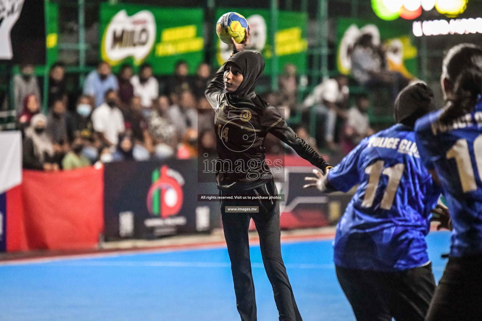 Day 16 of Milo 6th Inter Office Handball Tournament 2022 - Photos by Nausham Waheed