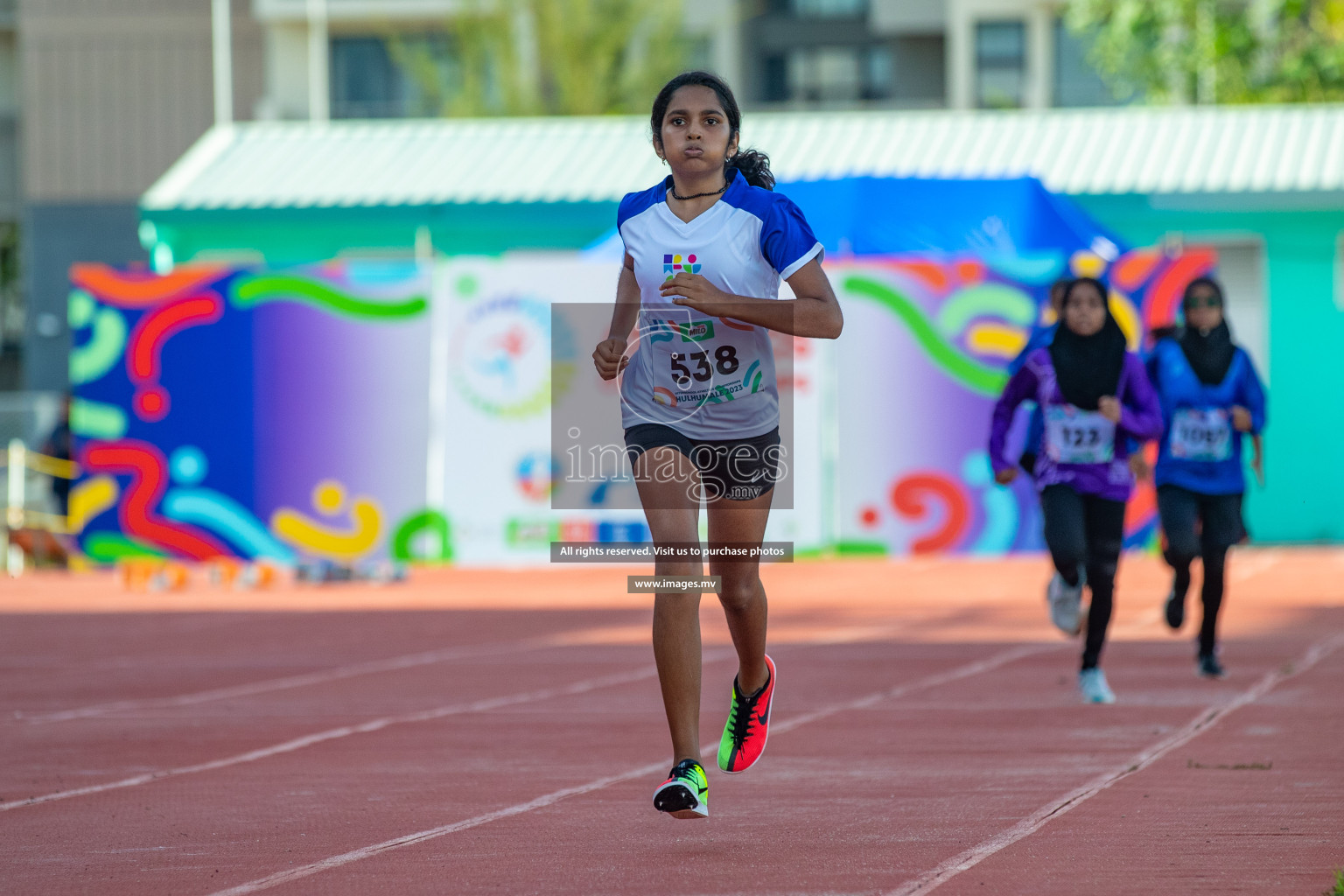 Day two of Inter School Athletics Championship 2023 was held at Hulhumale' Running Track at Hulhumale', Maldives on Sunday, 15th May 2023. Photos: Nausham Waheed / images.mv