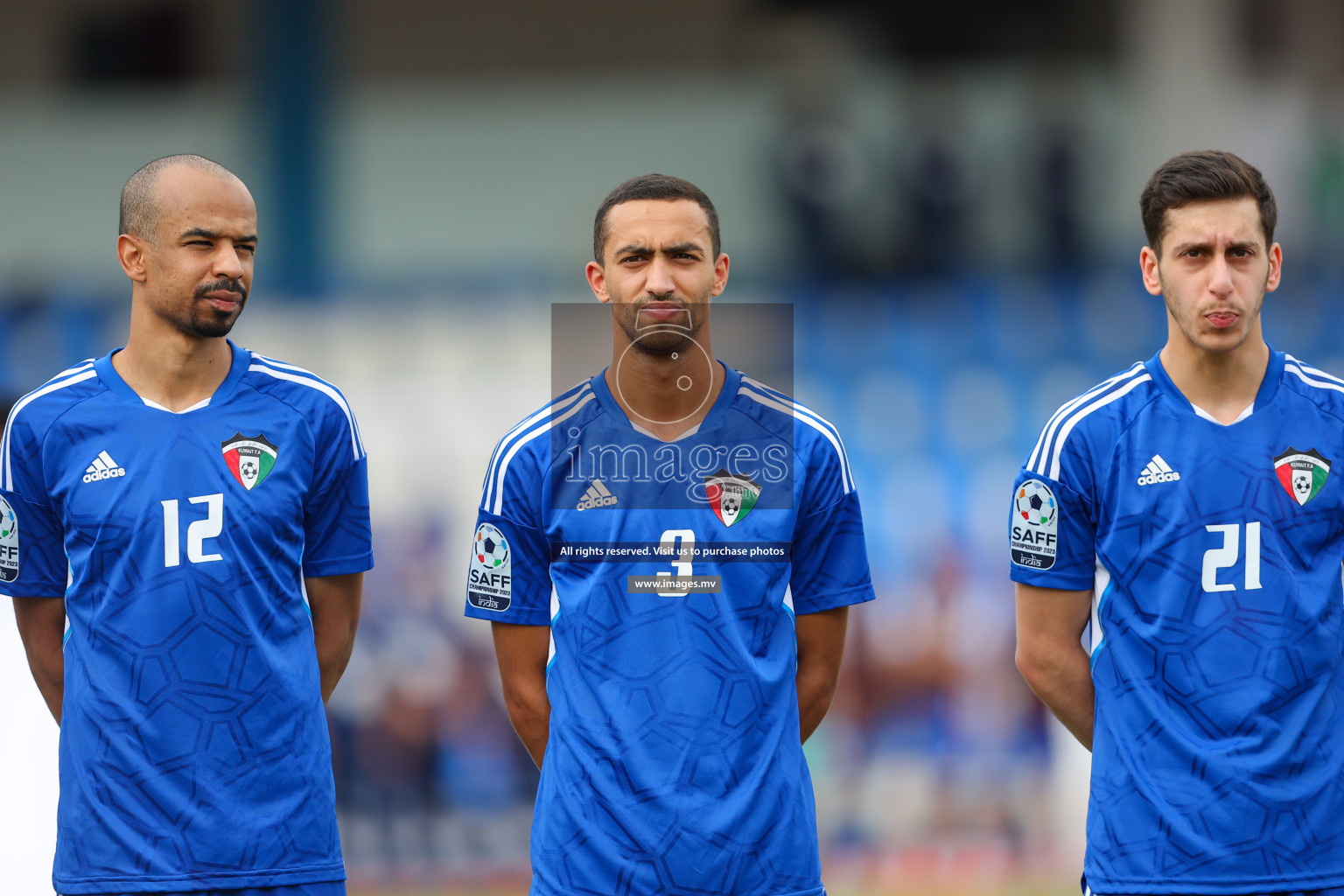 Kuwait vs Bangladesh in the Semi-final of SAFF Championship 2023 held in Sree Kanteerava Stadium, Bengaluru, India, on Saturday, 1st July 2023. Photos: Nausham Waheed, Hassan Simah / images.mv