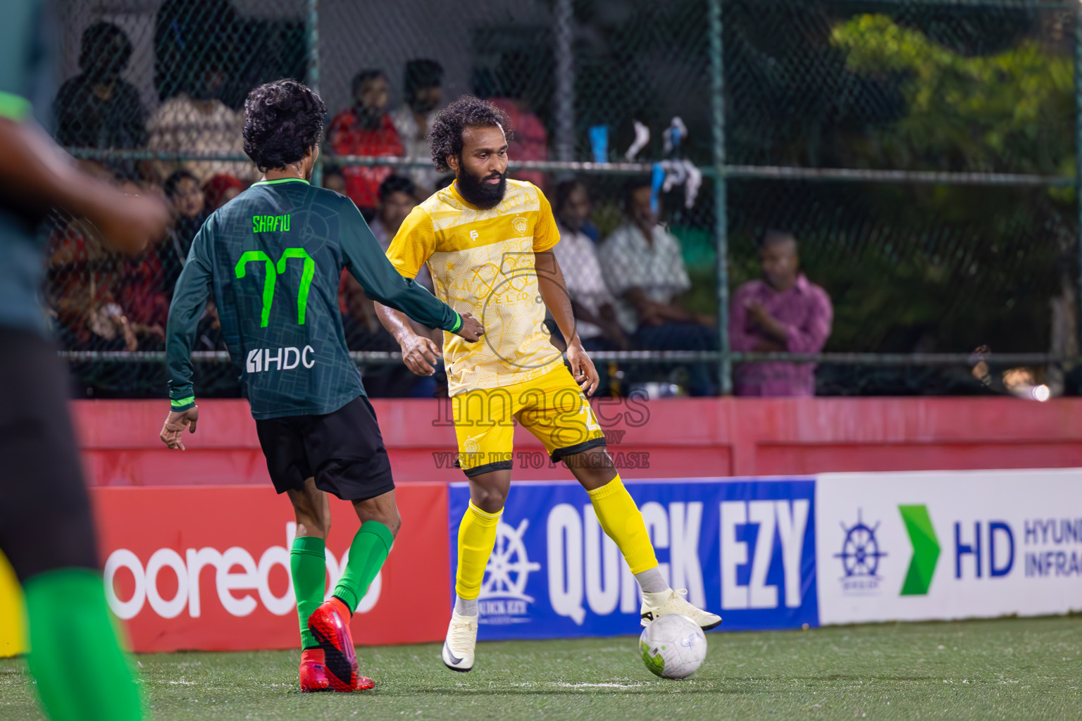 Hulhumale vs Maafannu on Day 36 of Golden Futsal Challenge 2024 was held on Wednesday, 21st February 2024, in Hulhumale', Maldives
Photos: Ismail Thoriq, / images.mv