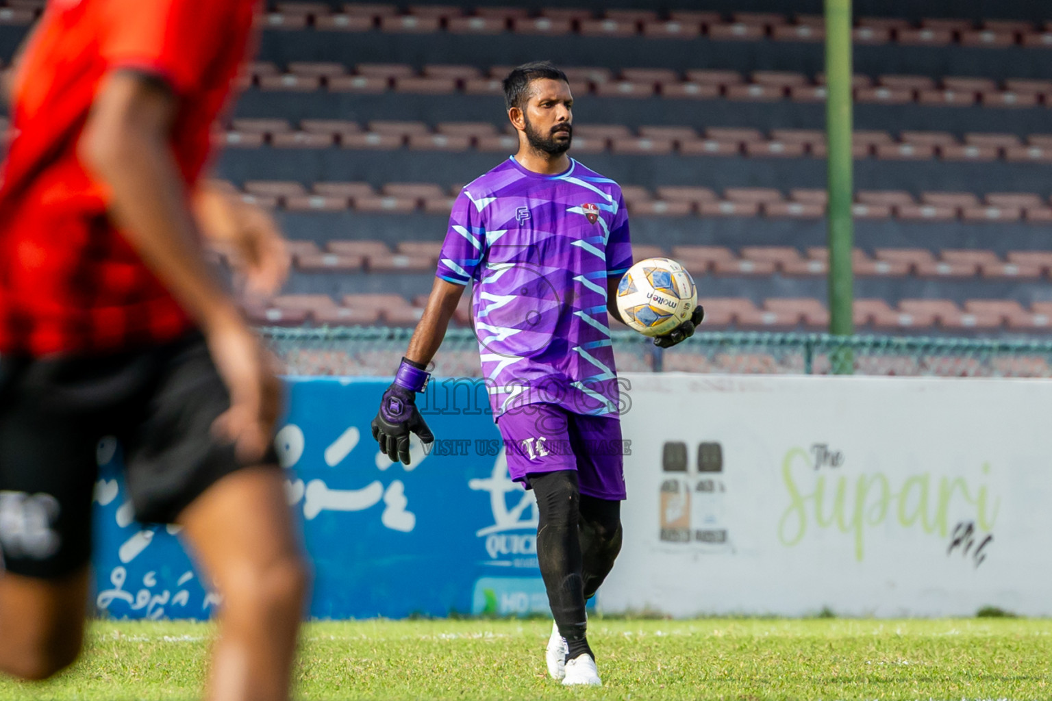 TC Sports Club vs Newradiant Sports Club in the FAM League Cup 2025 held at National Football Stadium, Male', Maldives on Tuesday, 13th May 2025. Photos By: Nausham Waheed / images.mv