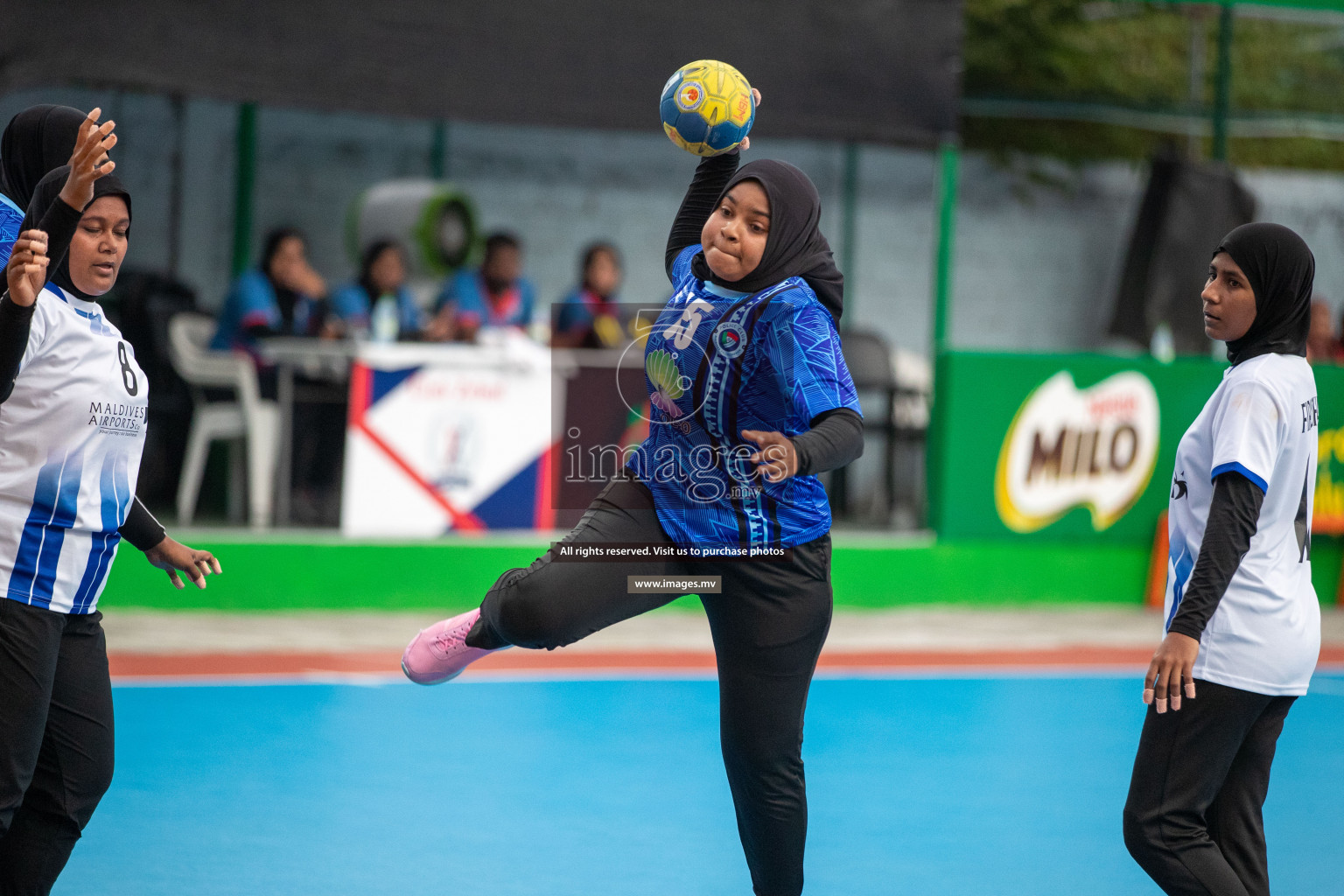 Final of Milo 6th Inter Office Handball Tournament 2022 - Photos by Nausham Waheed & Hassan Simah