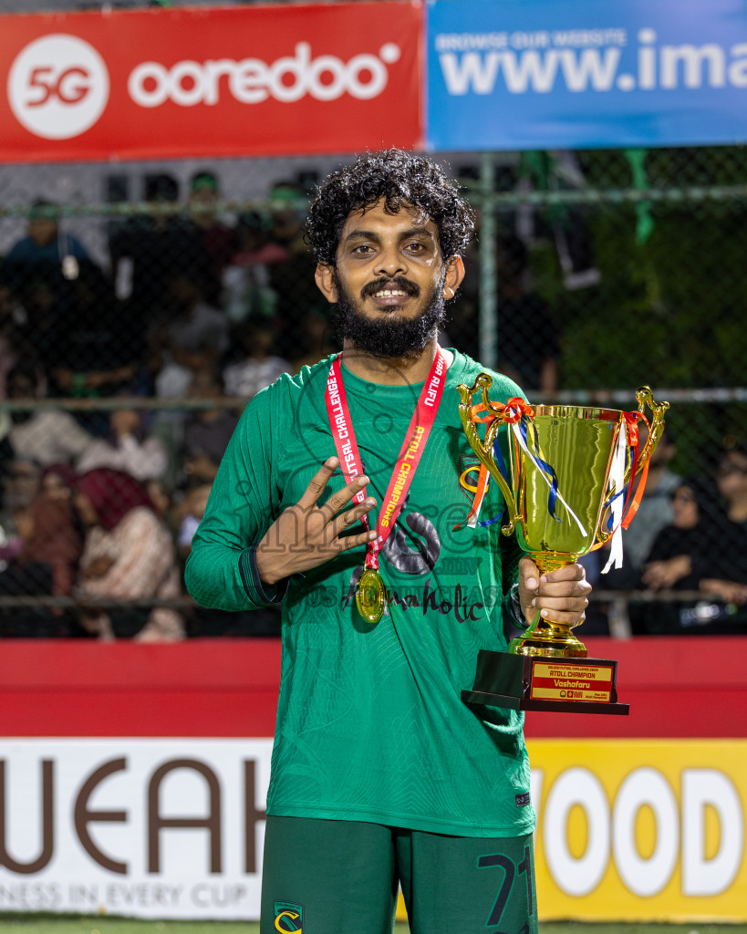 HA Dhidhdhoo vs HA Vashafaru in Haa Alif Atoll Finals Day 28 of Golden Futsal Challenge 2025 was held on Saturday , 1st February 2025, in Hulhumale', Maldives. Photos: Abdulla Abeed / images.mv