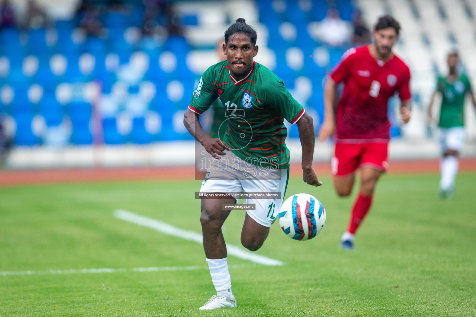 Lebanon vs Bangladesh in SAFF Championship 2023 held in Sree Kanteerava Stadium, Bengaluru, India, on Wednesday, 22nd June 2023. Photos: Nausham Waheed / images.mv