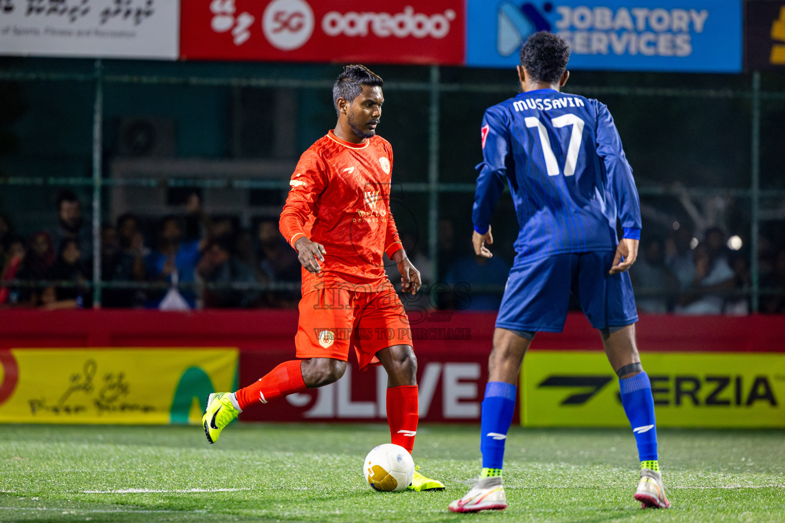 GA Villingili VS V GA Dhevvadhoo in Gaafu Alif Atoll Final on Day 23 of Golden Futsal Challenge 2025 was held on Monday , 27th January 2025, in Hulhumale', Maldives. Photos: Nausham Waheed / images.mv