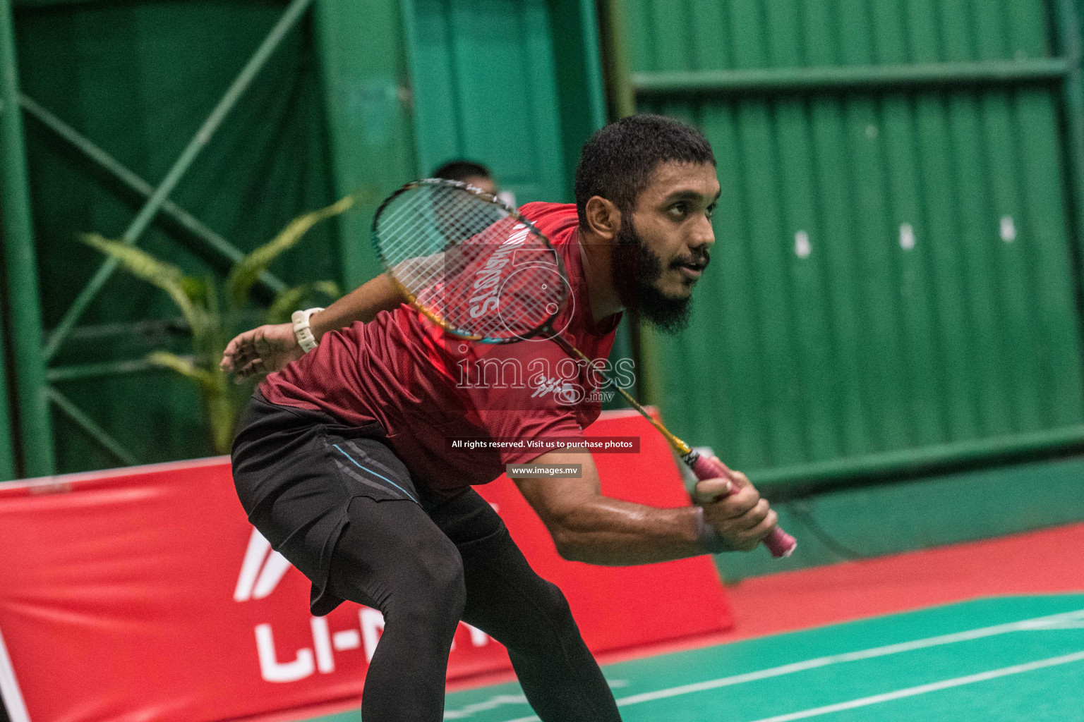 Final of Badminton association mixed group championship 2021 held in Male', Maldives Photos by Nausham Waheed