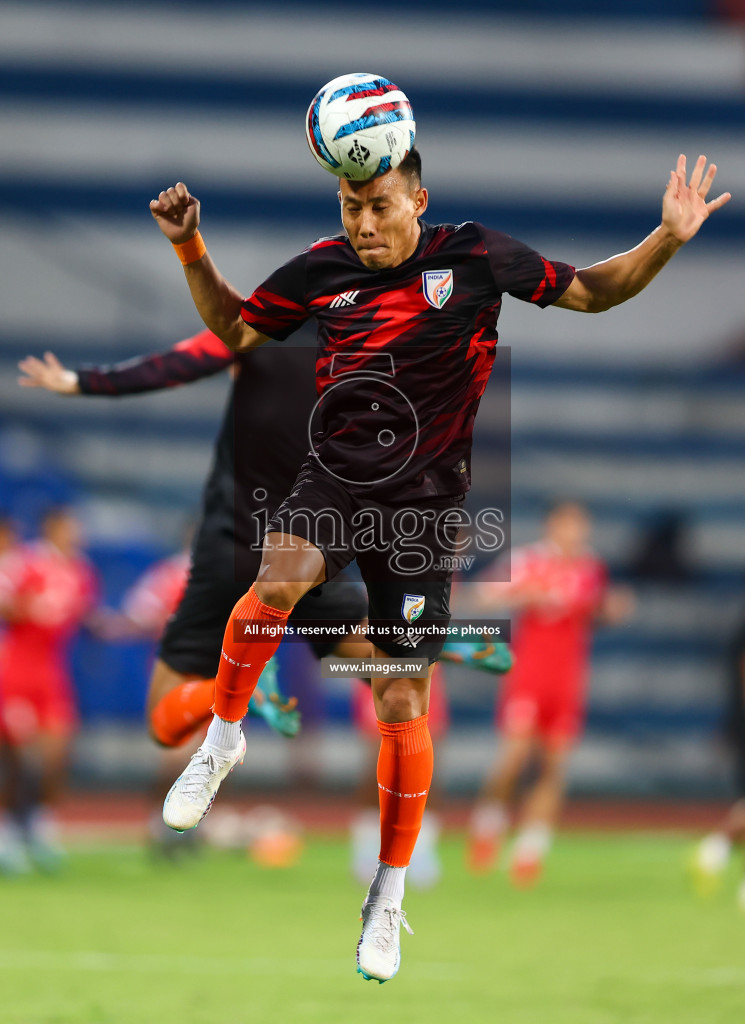 Nepal vs India in SAFF Championship 2023 held in Sree Kanteerava Stadium, Bengaluru, India, on Saturday, 24th June 2023. Photos: Hassan Simah / images.mv