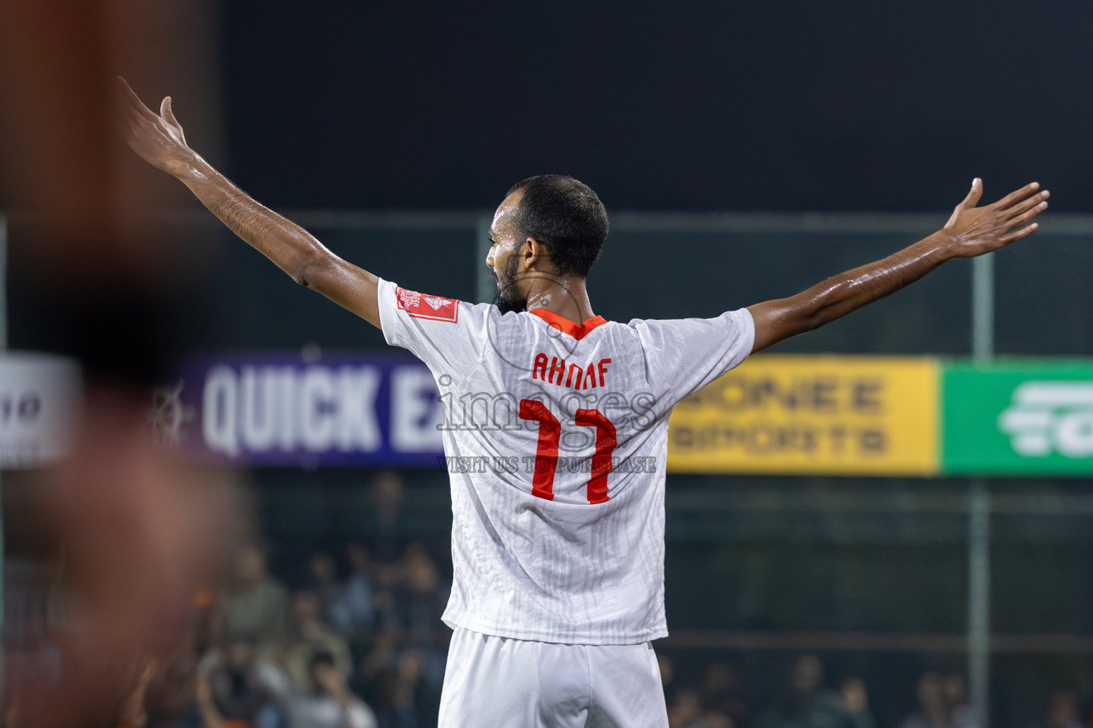 GA Dhaandhoo vs GA Kanduhulhudhoo in Day 8 of Golden Futsal Challenge 2025 was held on Sunday, 12th January 2025, in Hulhumale', Maldives
Photos: Ismail Thoriq / images.mv