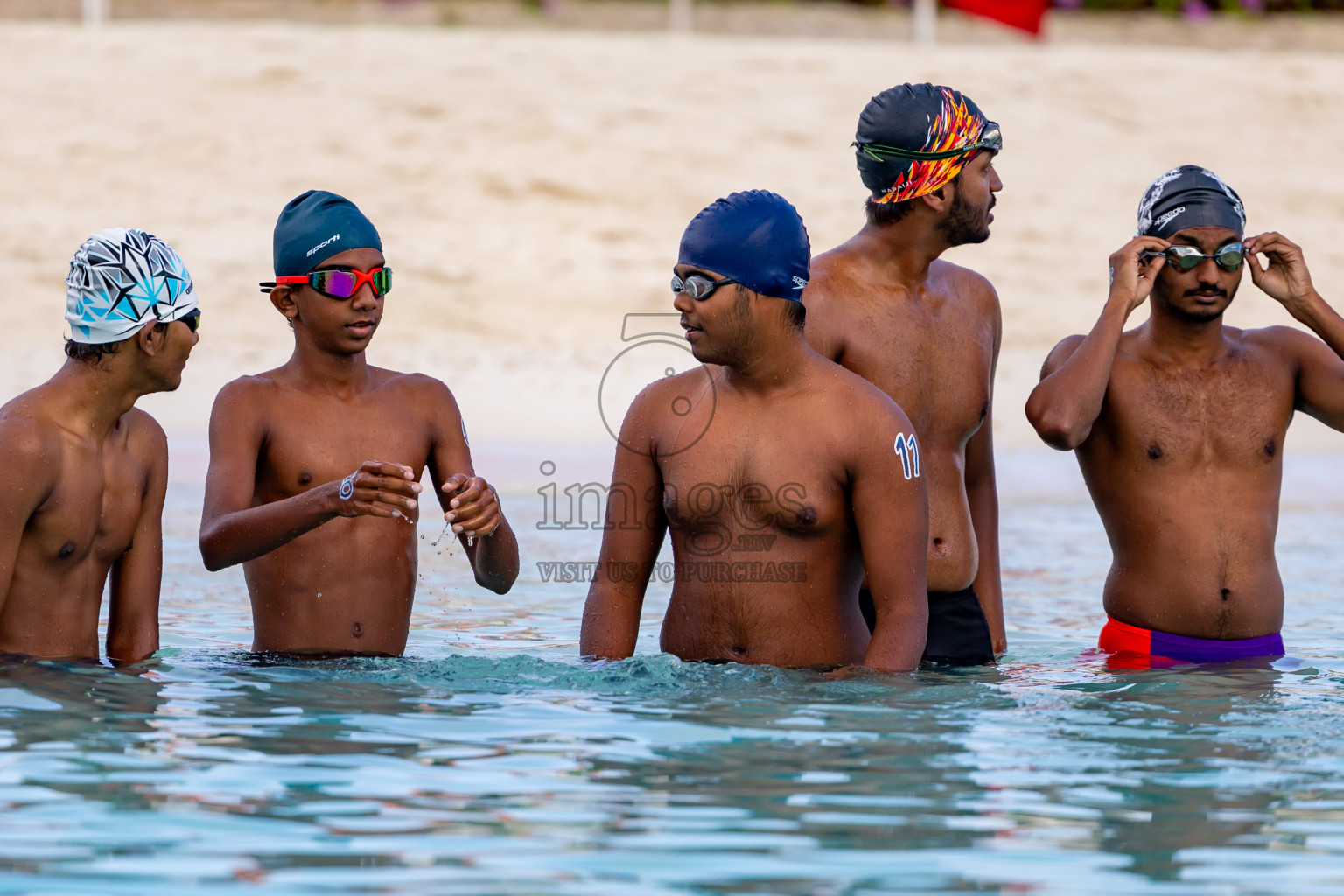 15th National Open Water Swimming Competition 2024 held in Kudagiri Picnic Island, Maldives on Saturday, 28th September 2024. Photos: Nausham Waheed / images.mv