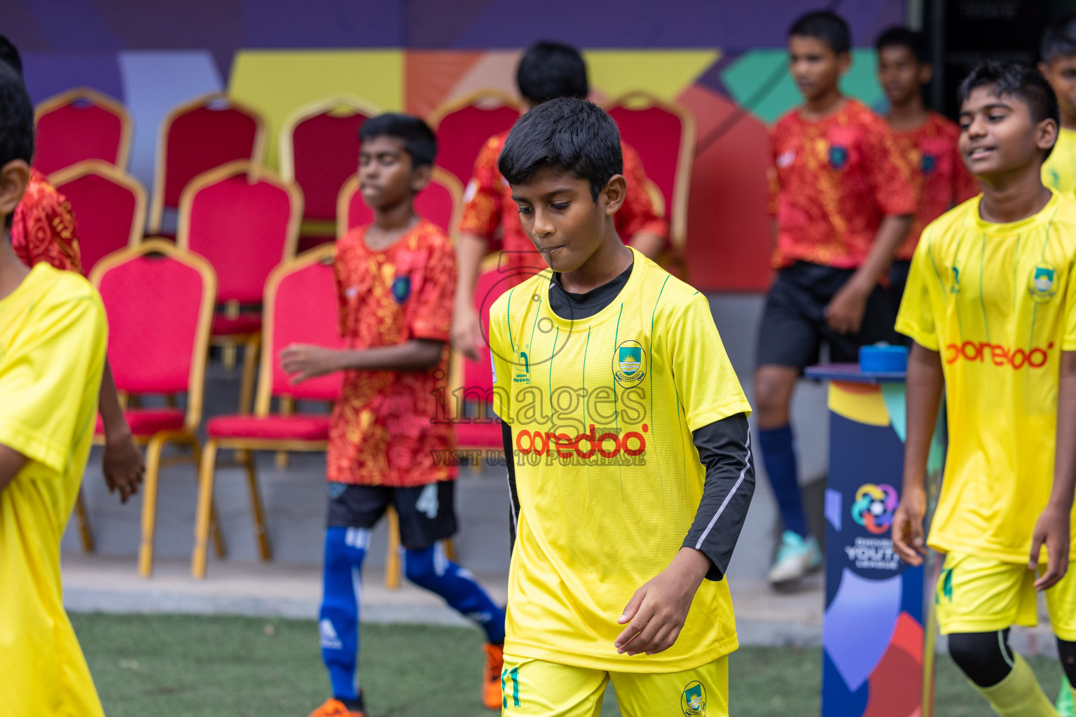 Maziya SRC vs Super United Sports (U12)  in day 6 of Dhivehi Youth League 2024 held at Henveiru Stadium on Saturday 30th November 2024. Photos: Ismail Thoriq / Images.mv