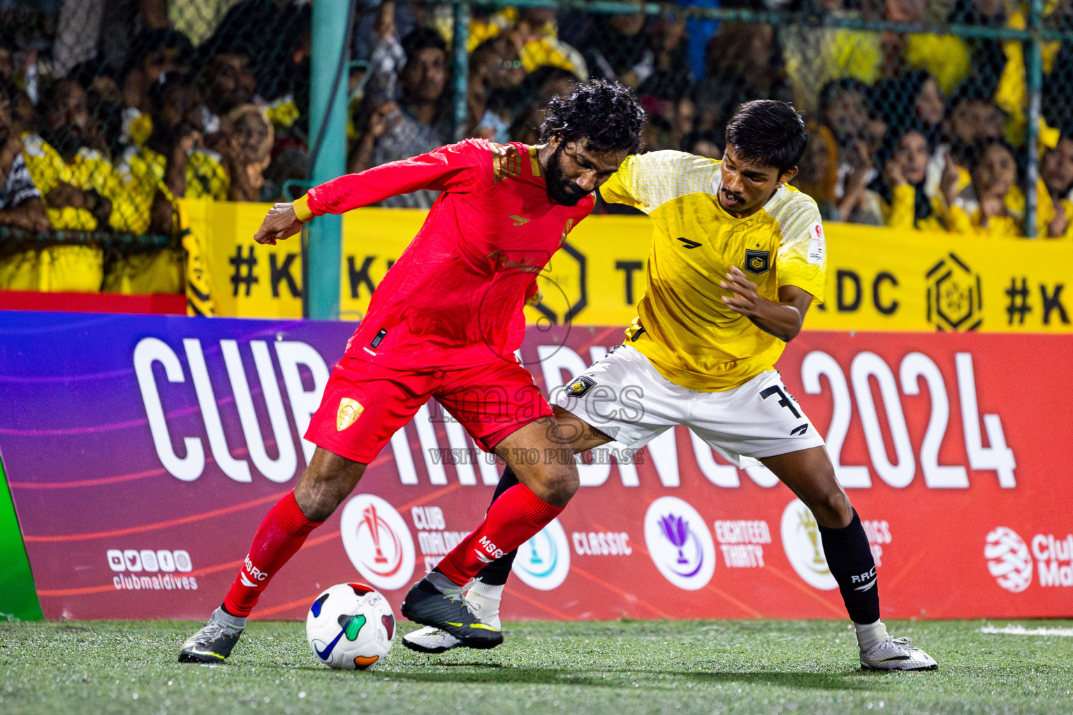 RRC vs Maldivian in Club Maldives Cup 2024 held in Rehendi Futsal Ground, Hulhumale', Maldives on Tuesday, 25th September 2024. Photos: Nausham Waheed/ images.mv